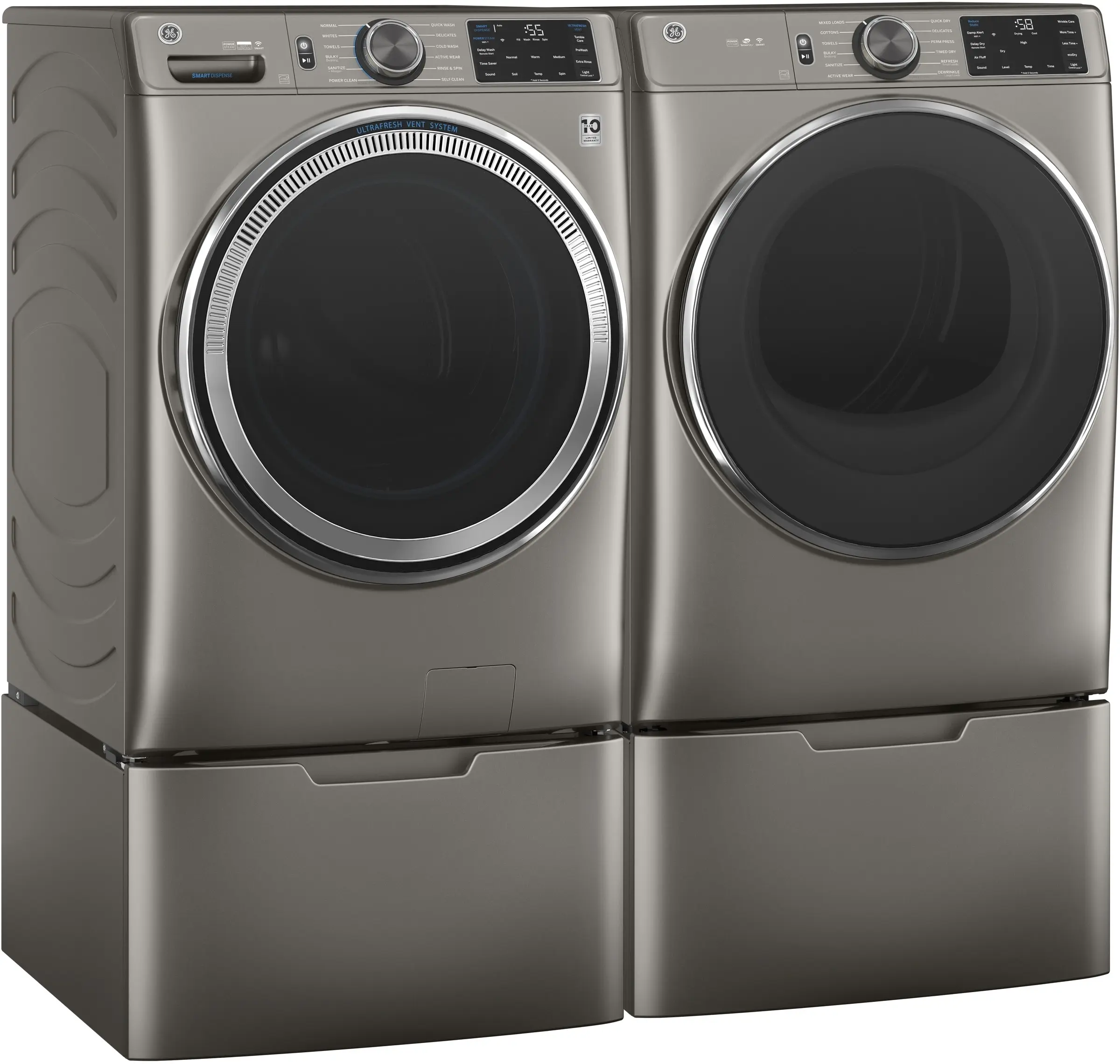GE GFW650SPNSN Satin Nickel