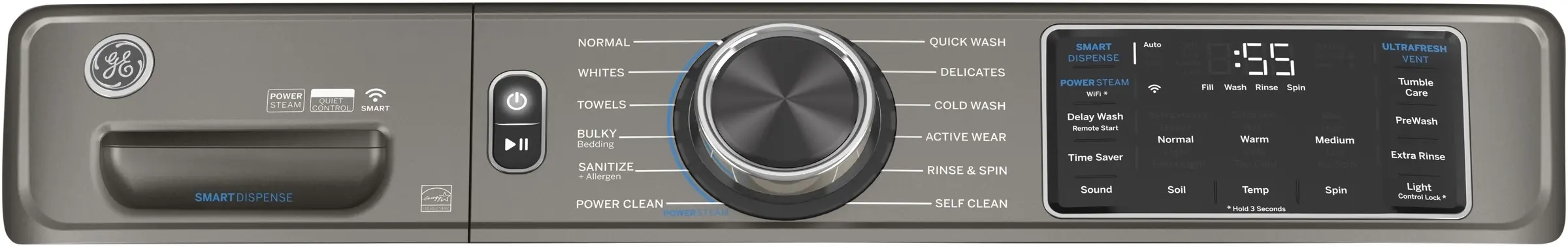 GE GFW650SPNSN Satin Nickel
