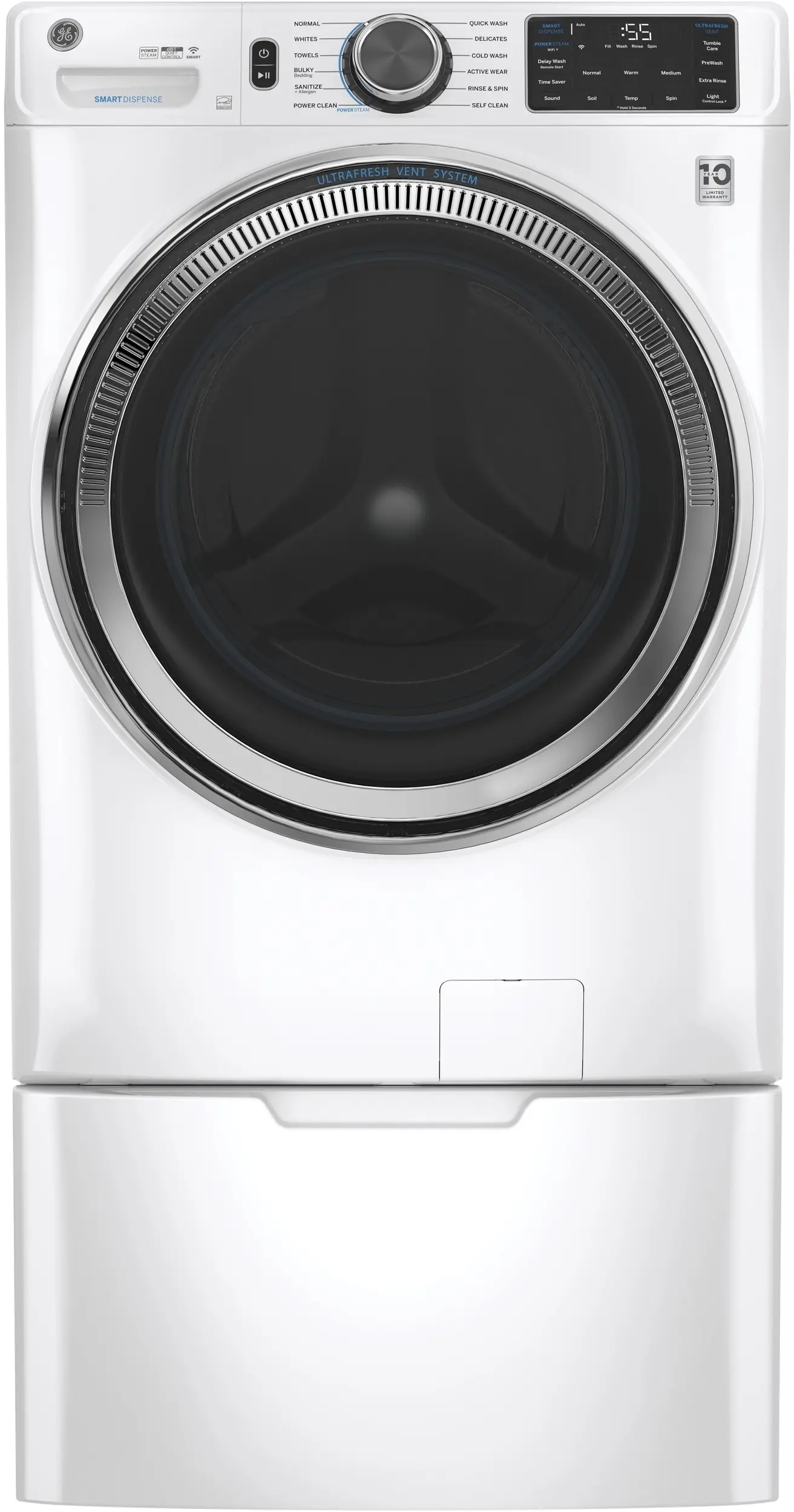 GE GFW650SSNWW White