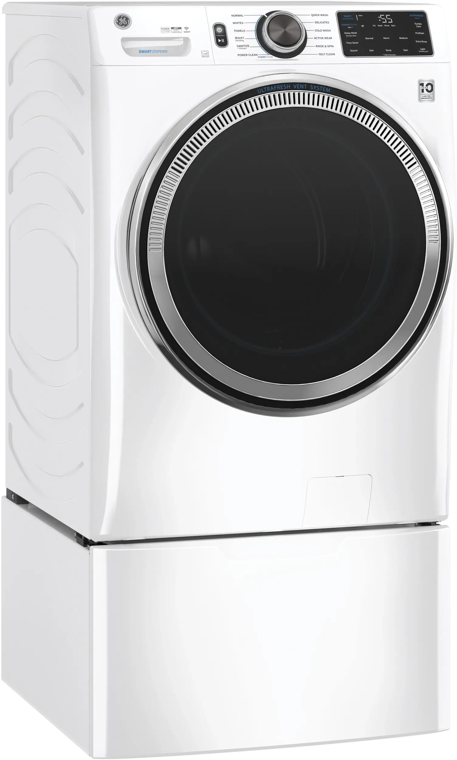 GE GFW650SSNWW White