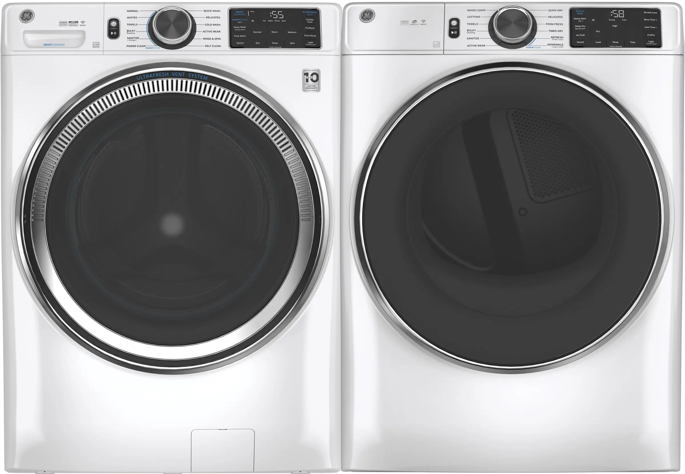 GE GFW650SSNWW White