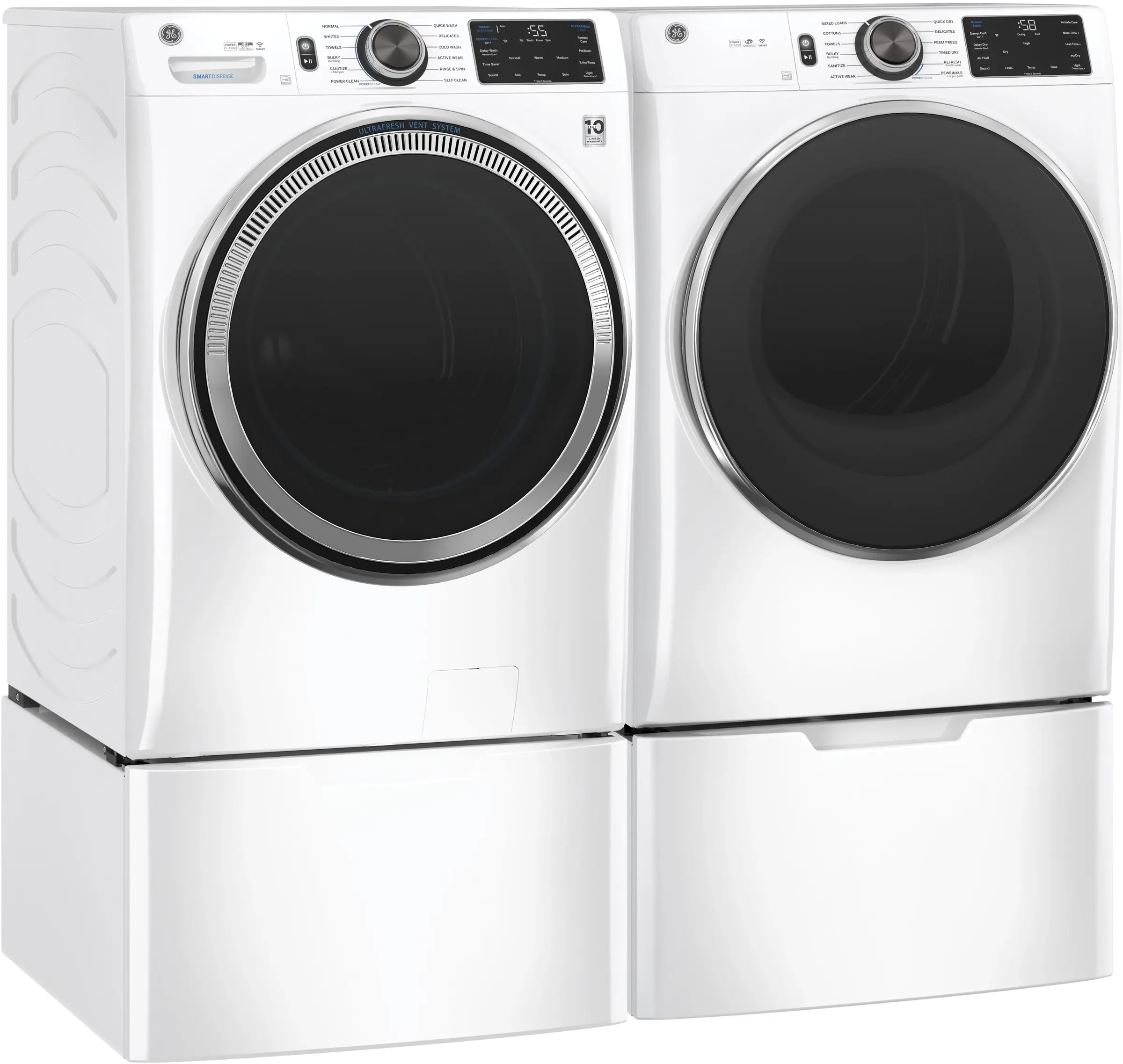 GE GFW650SSNWW White