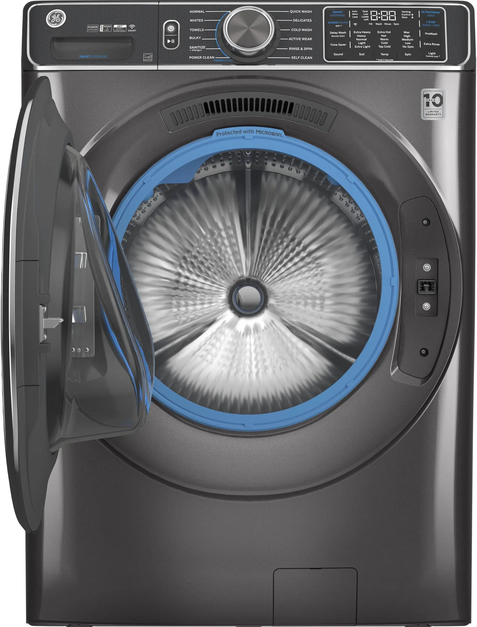 GE GFW850SPNDG Diamond Gray