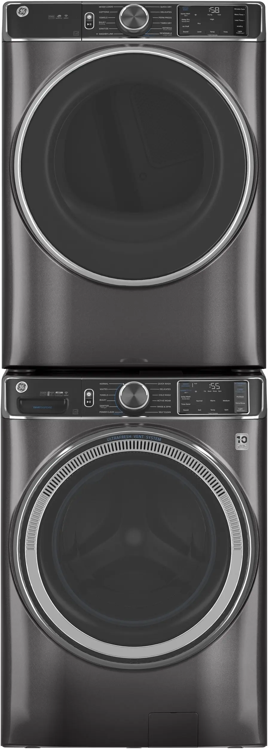 GE GFW850SPNDG Diamond Gray