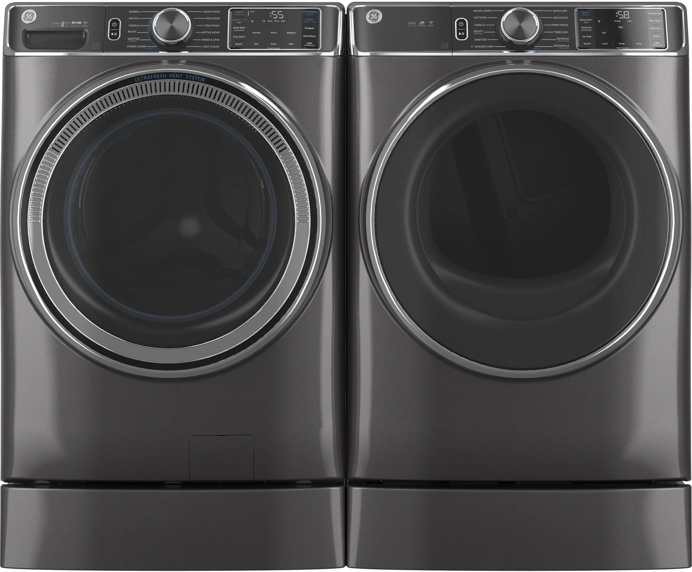 GE GFW850SPNDG Diamond Gray