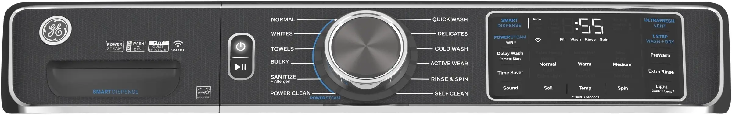 GE GFW850SPNRS Sapphire Blue
