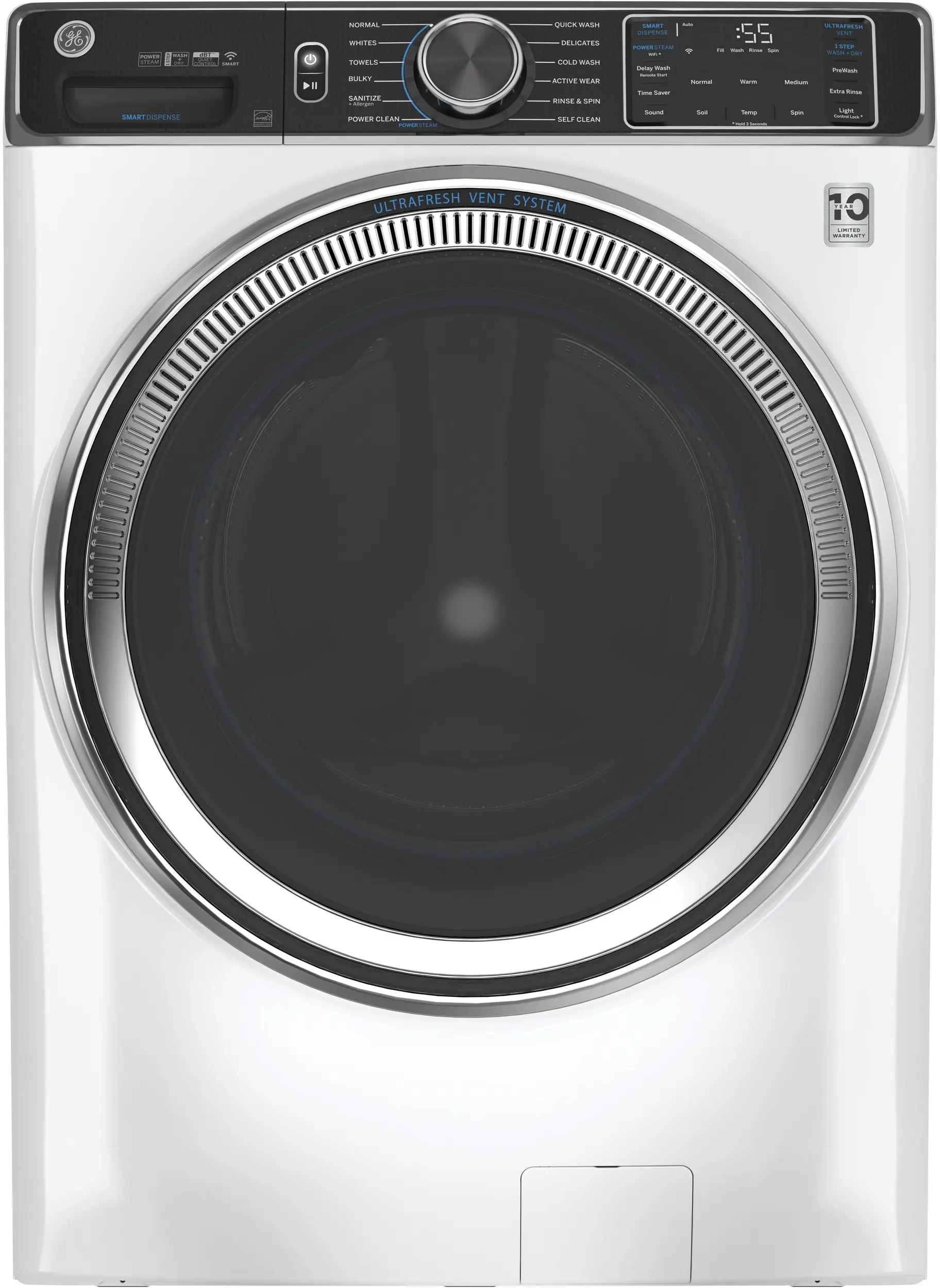 GE GFW850SSNWW White