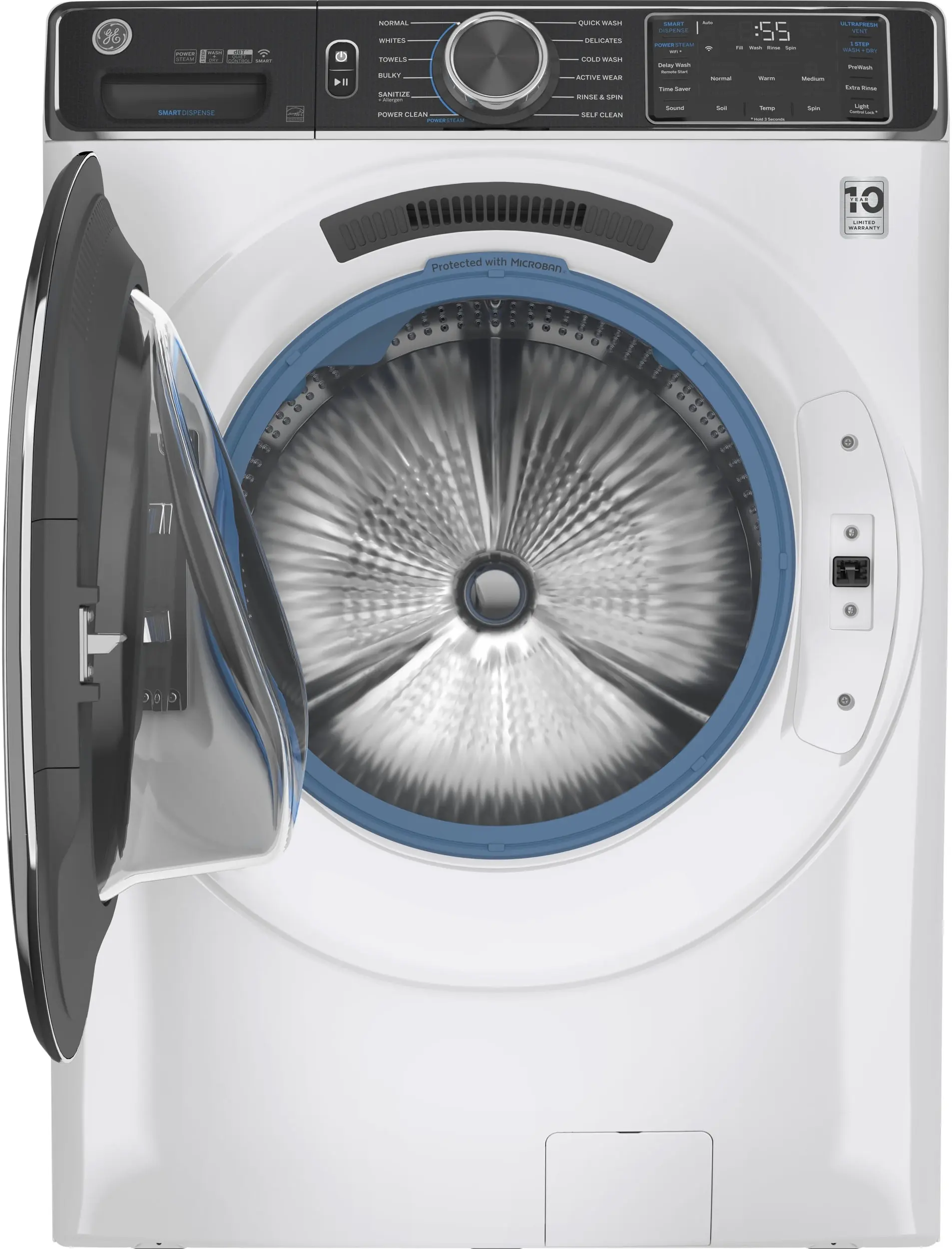 GE GFW850SSNWW White