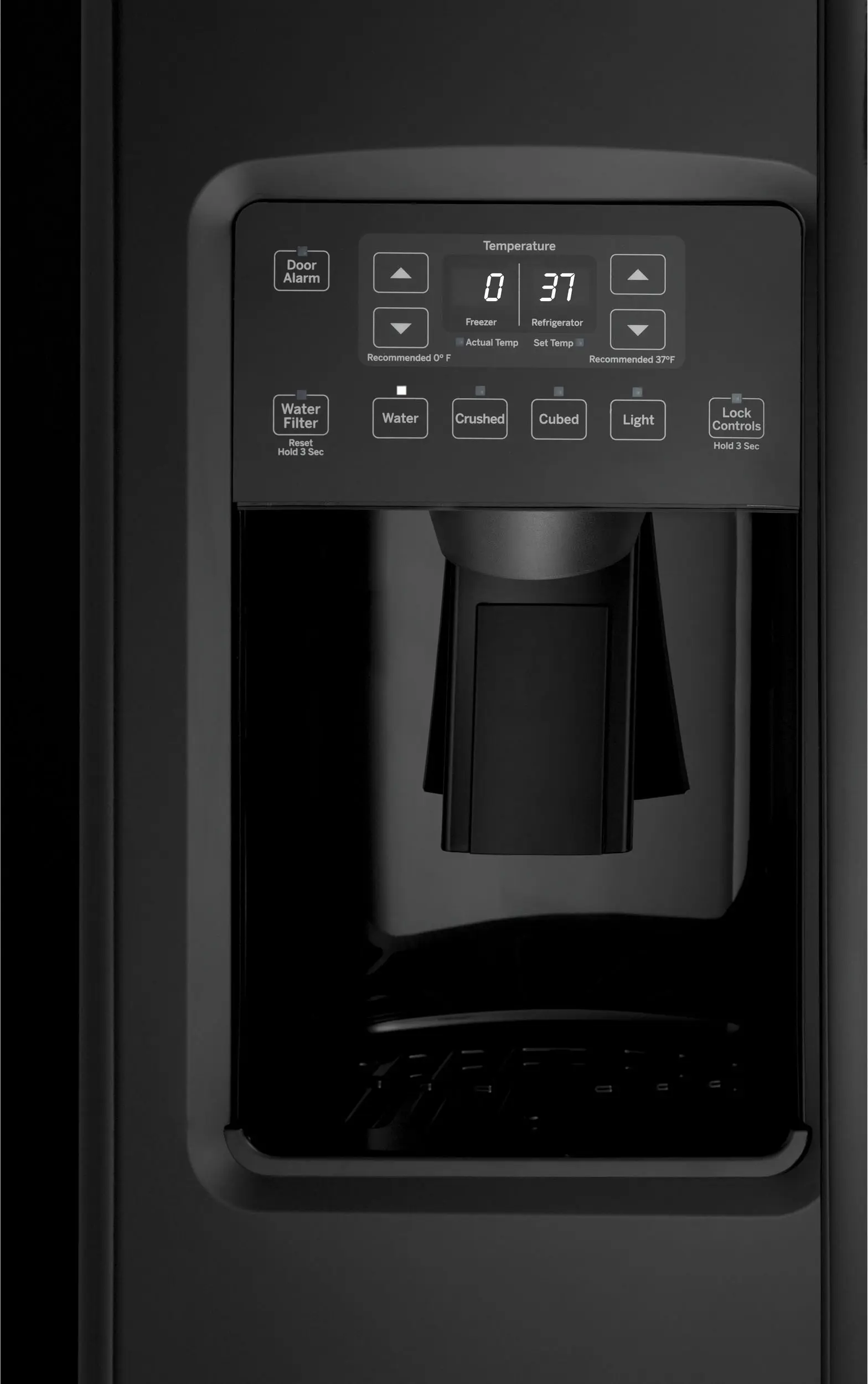 GE GSE23GGKBB Black