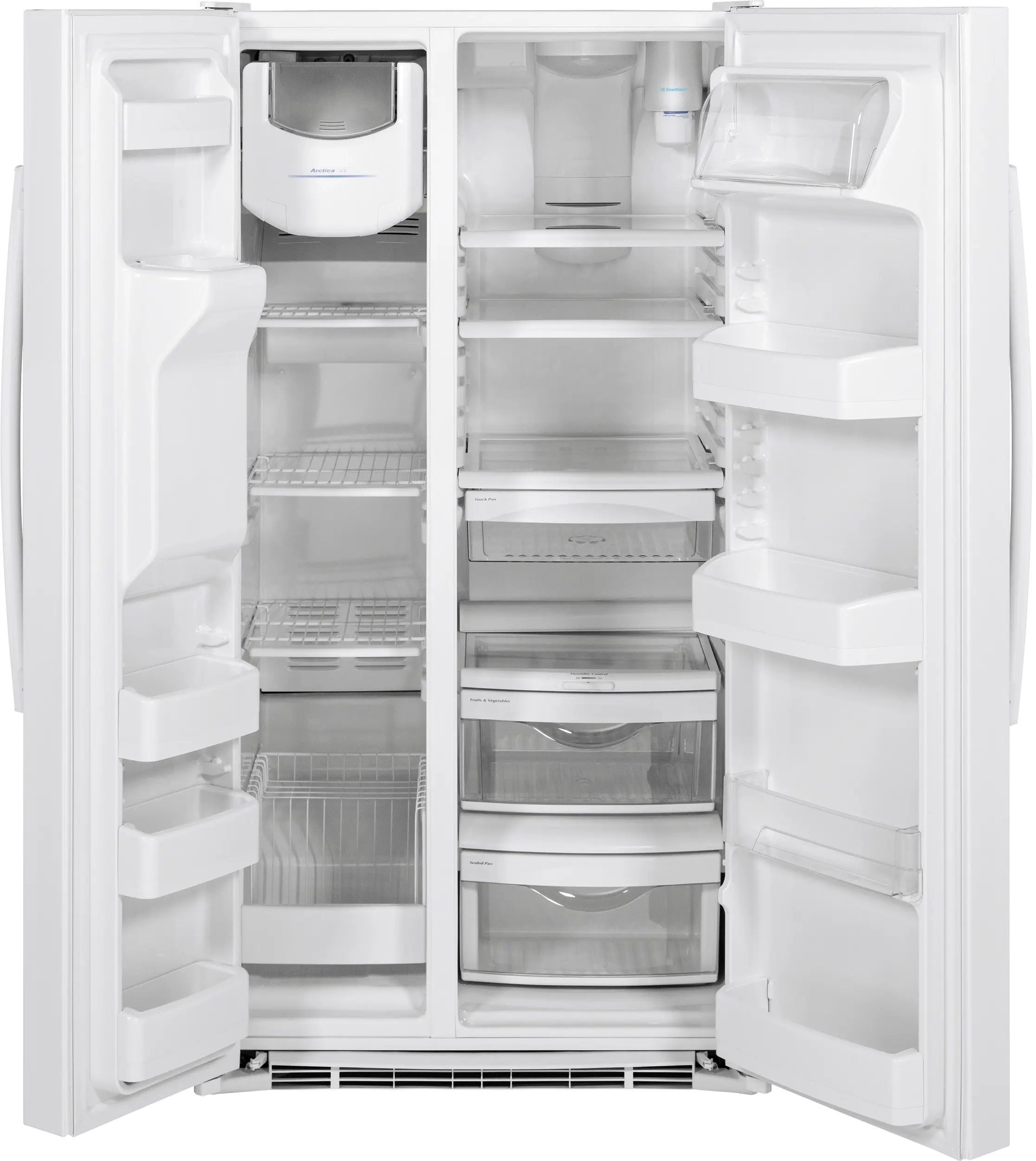 GE GSE25GGHWW White