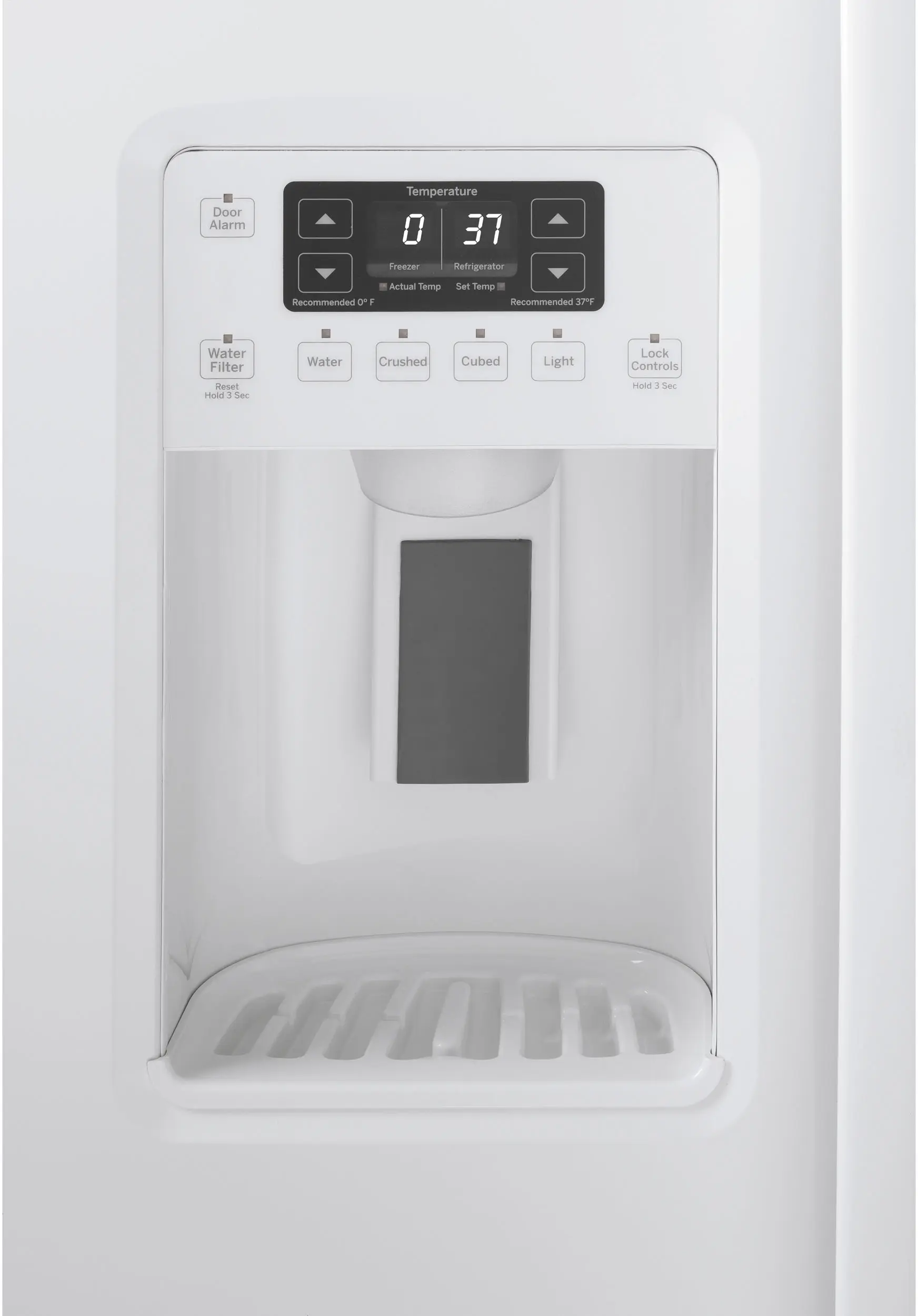 GE GSE25GGHWW White