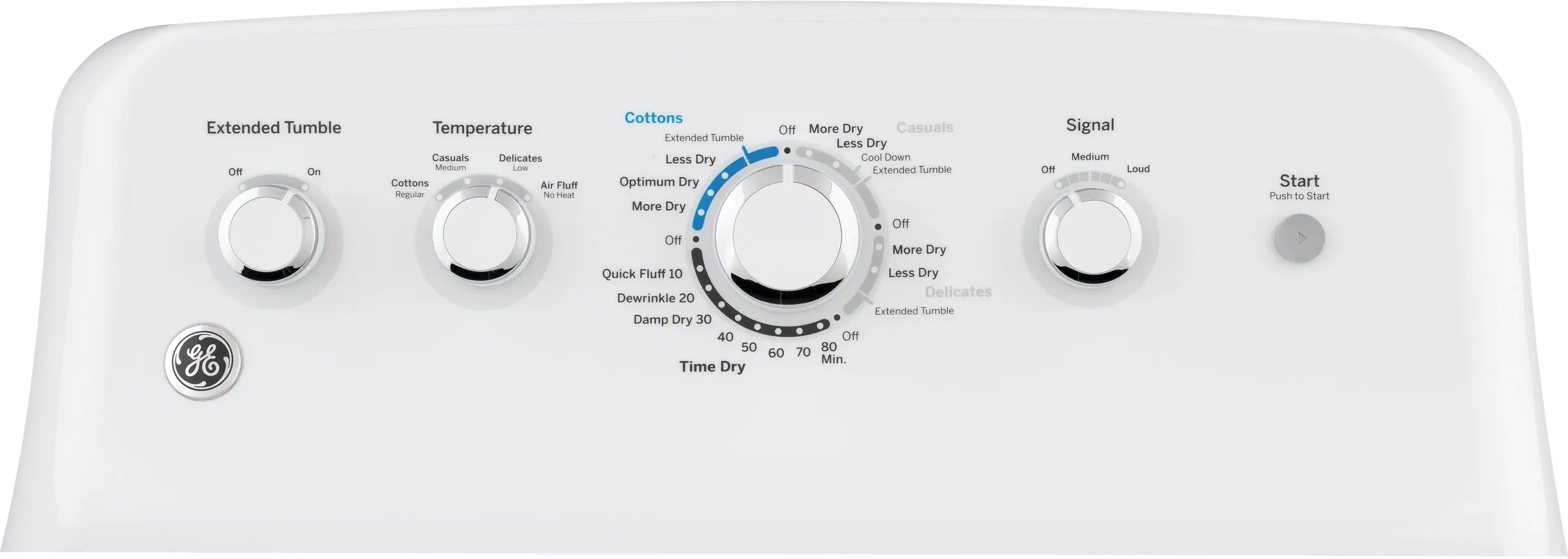 GE GTD42GASJWW White