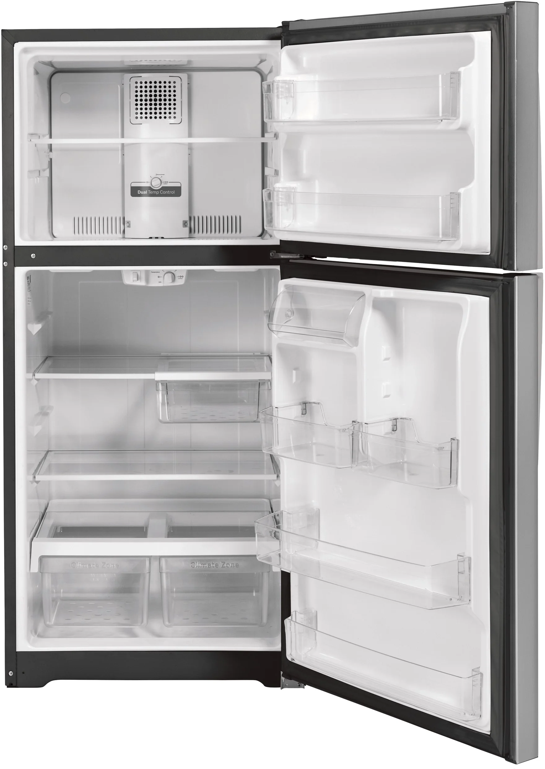 GE 21.9 Cu. Ft. Top-Freezer Refrigerator - Thumbnail 2