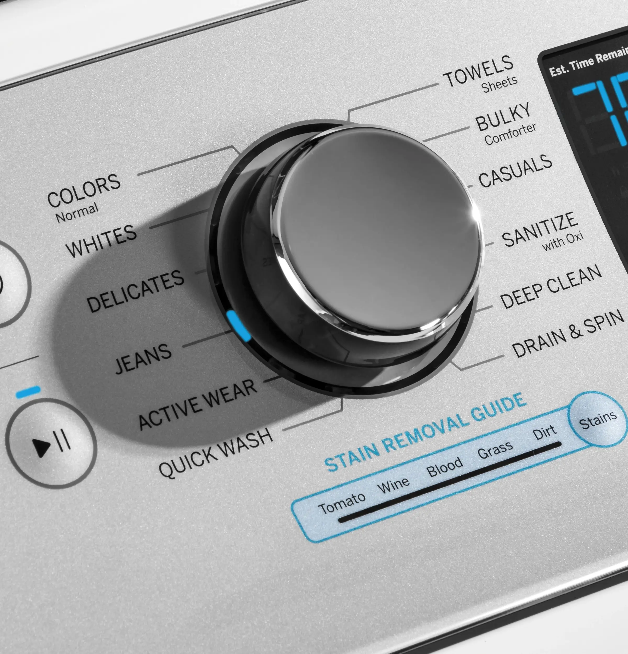 GE GTW720BSNWS White