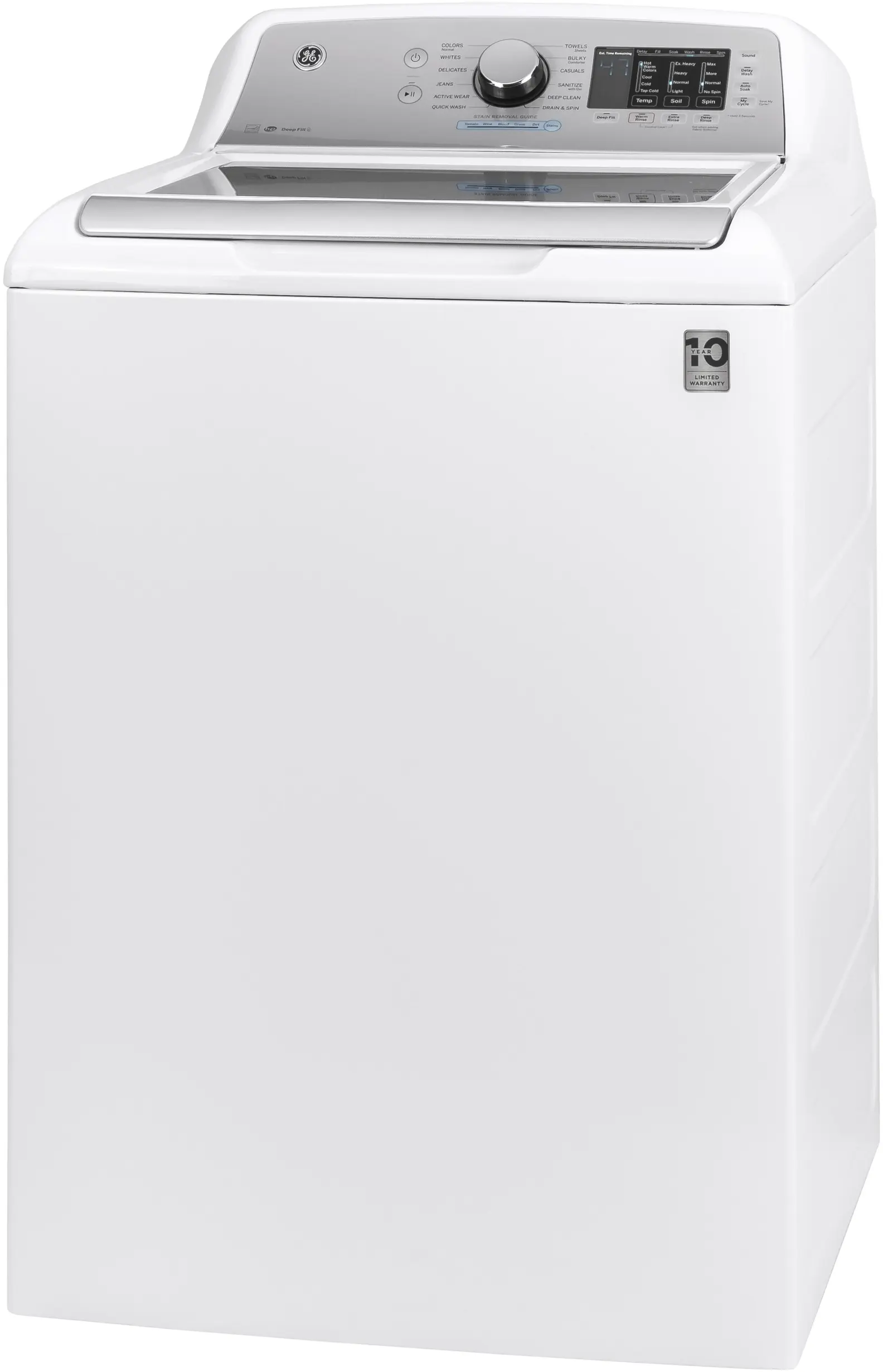 GE GTW725BSNWS White