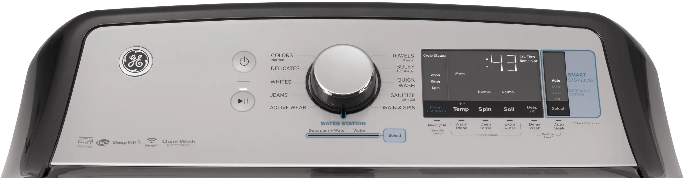 GE GTW840CPNDG Diamond Gray