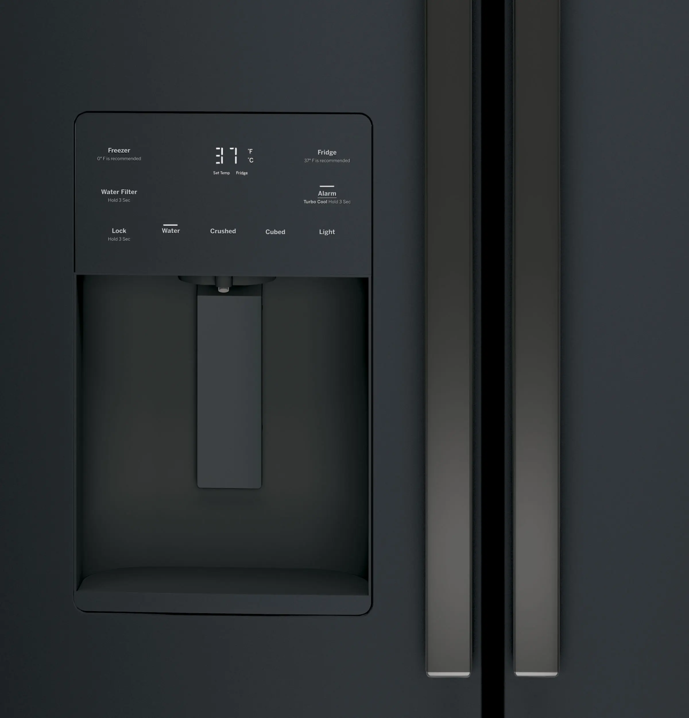 GE GYE18JEMDS Black Slate