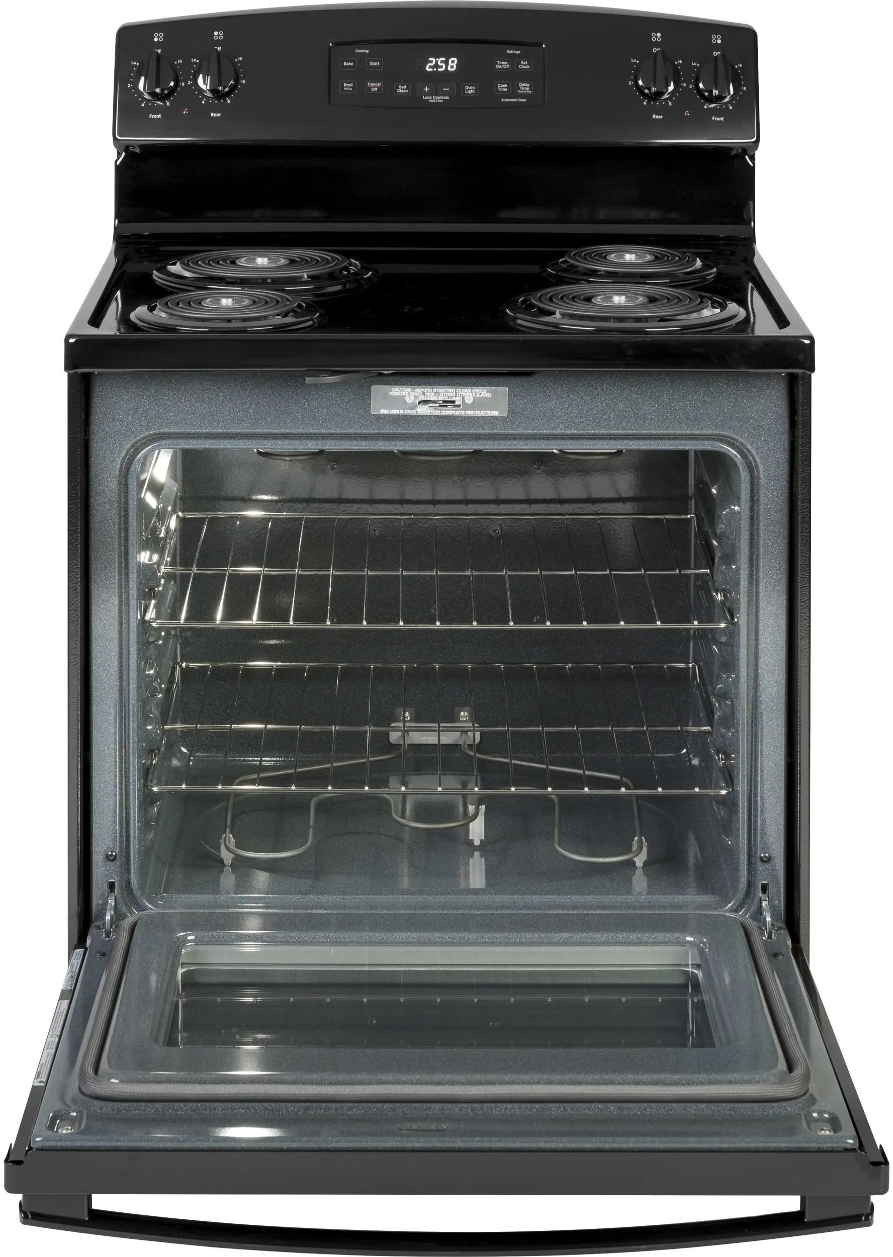 GE JB258DMBB Black