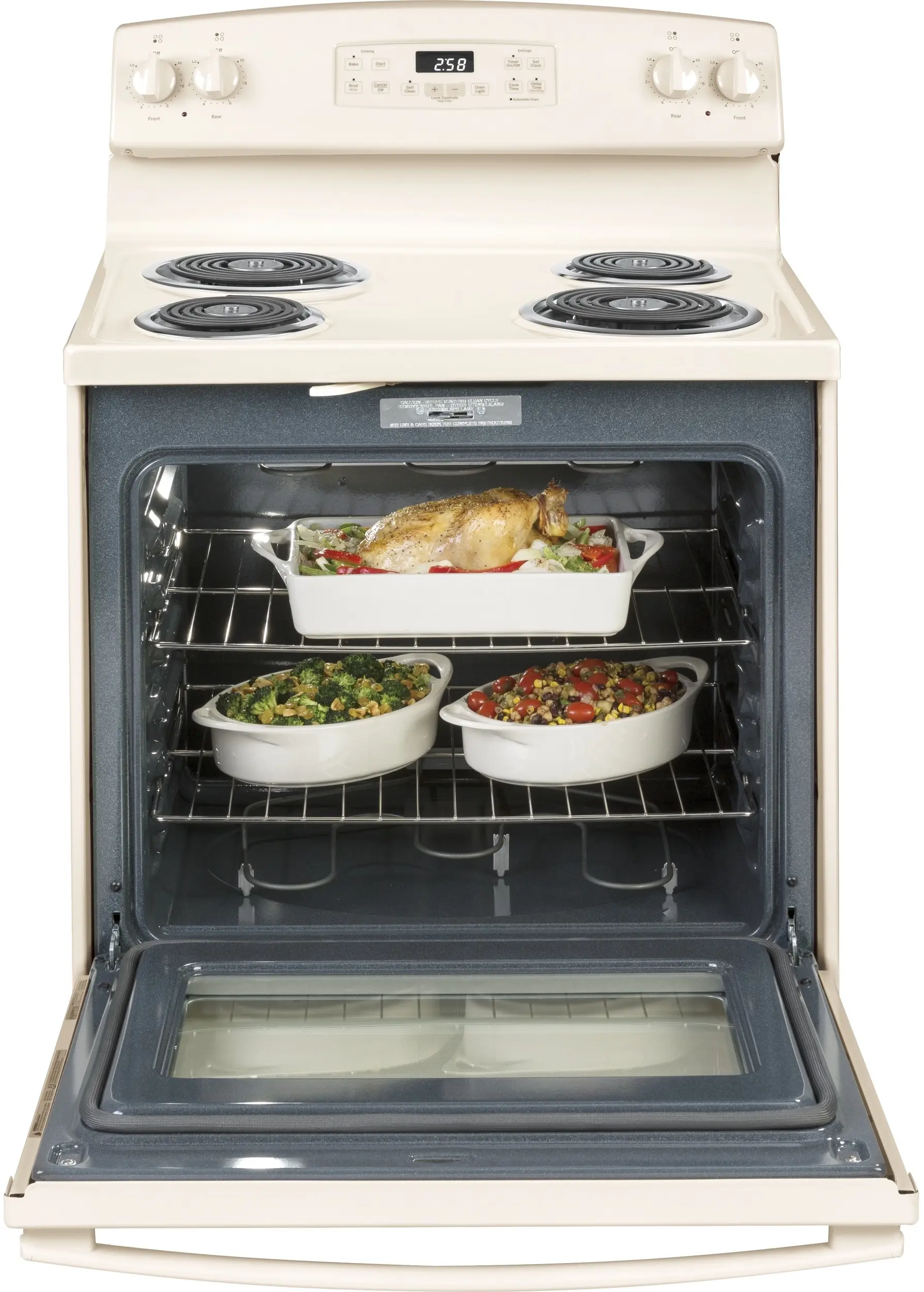 GE JB258DMCC Bisque