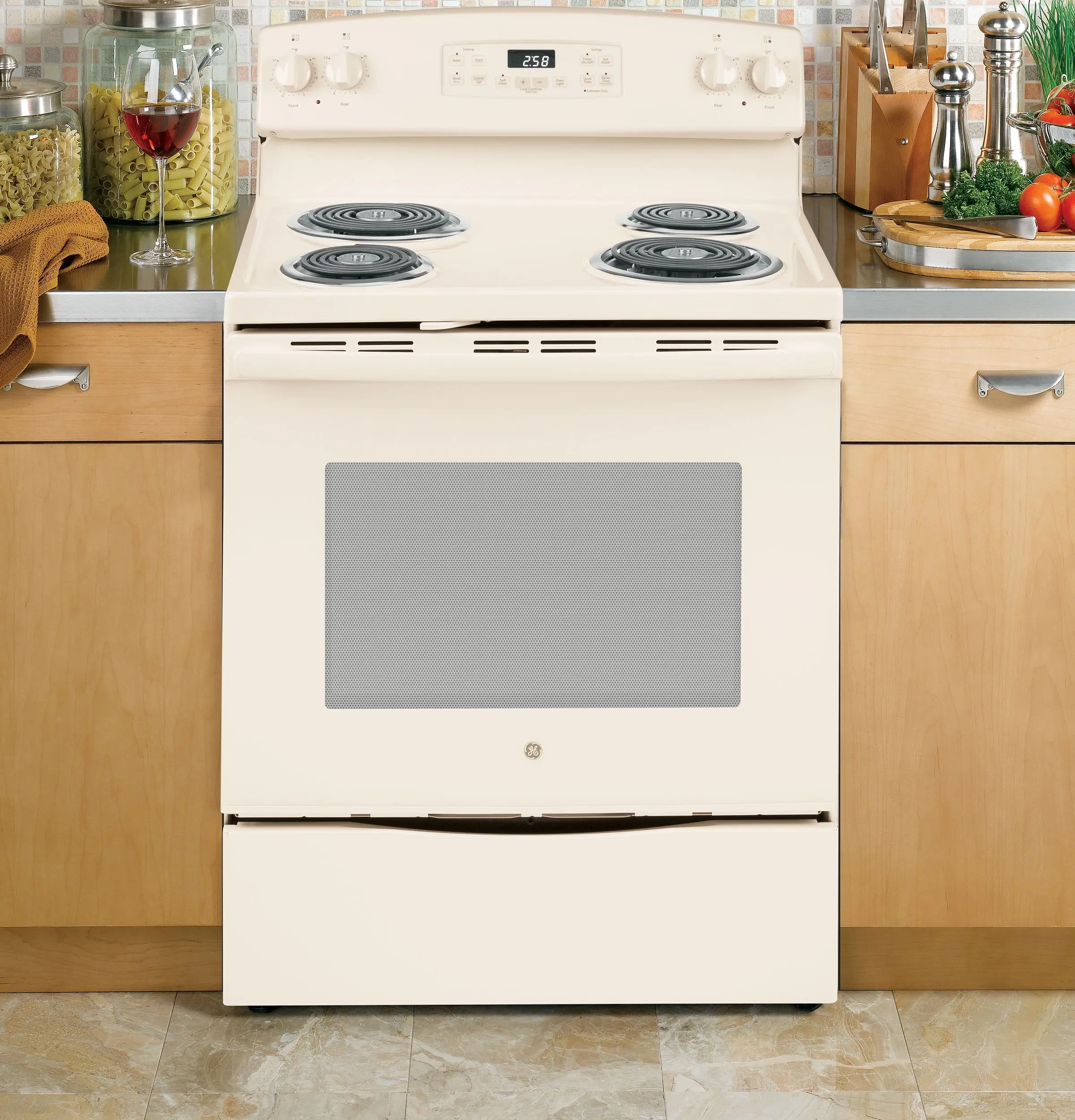 GE JB258DMCC Bisque
