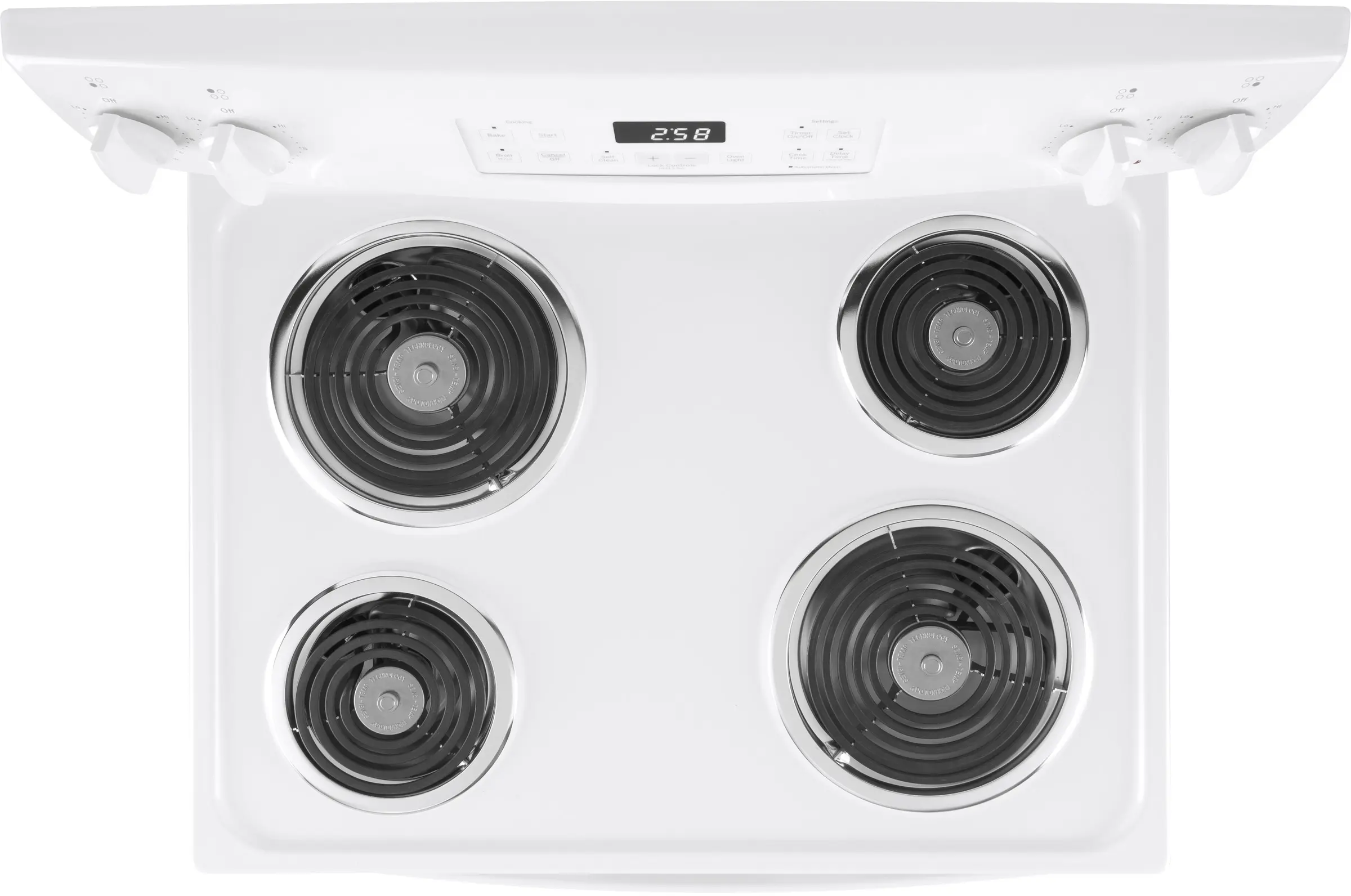 GE JB258DMWW White
