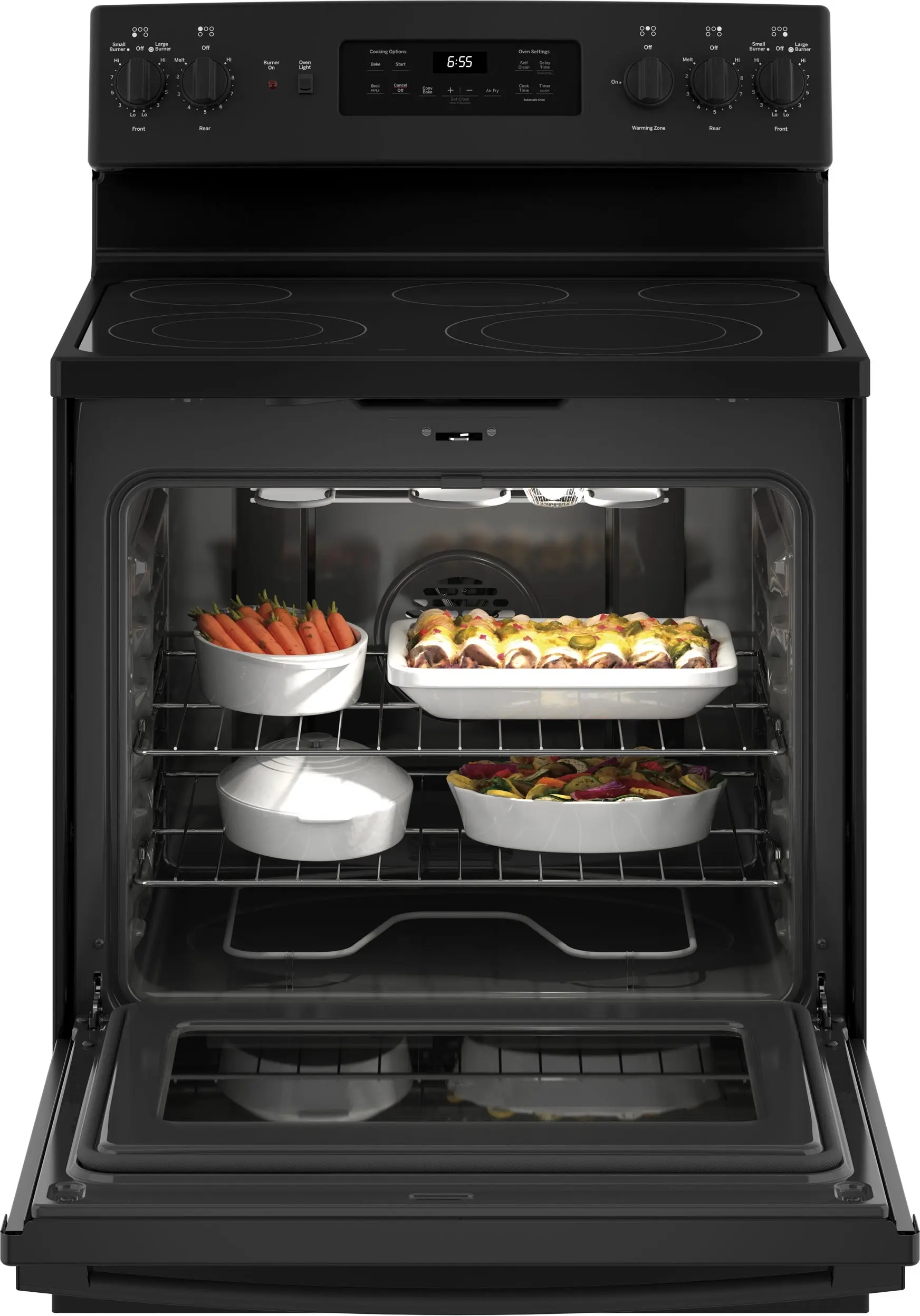 GE JB655DKBB Black