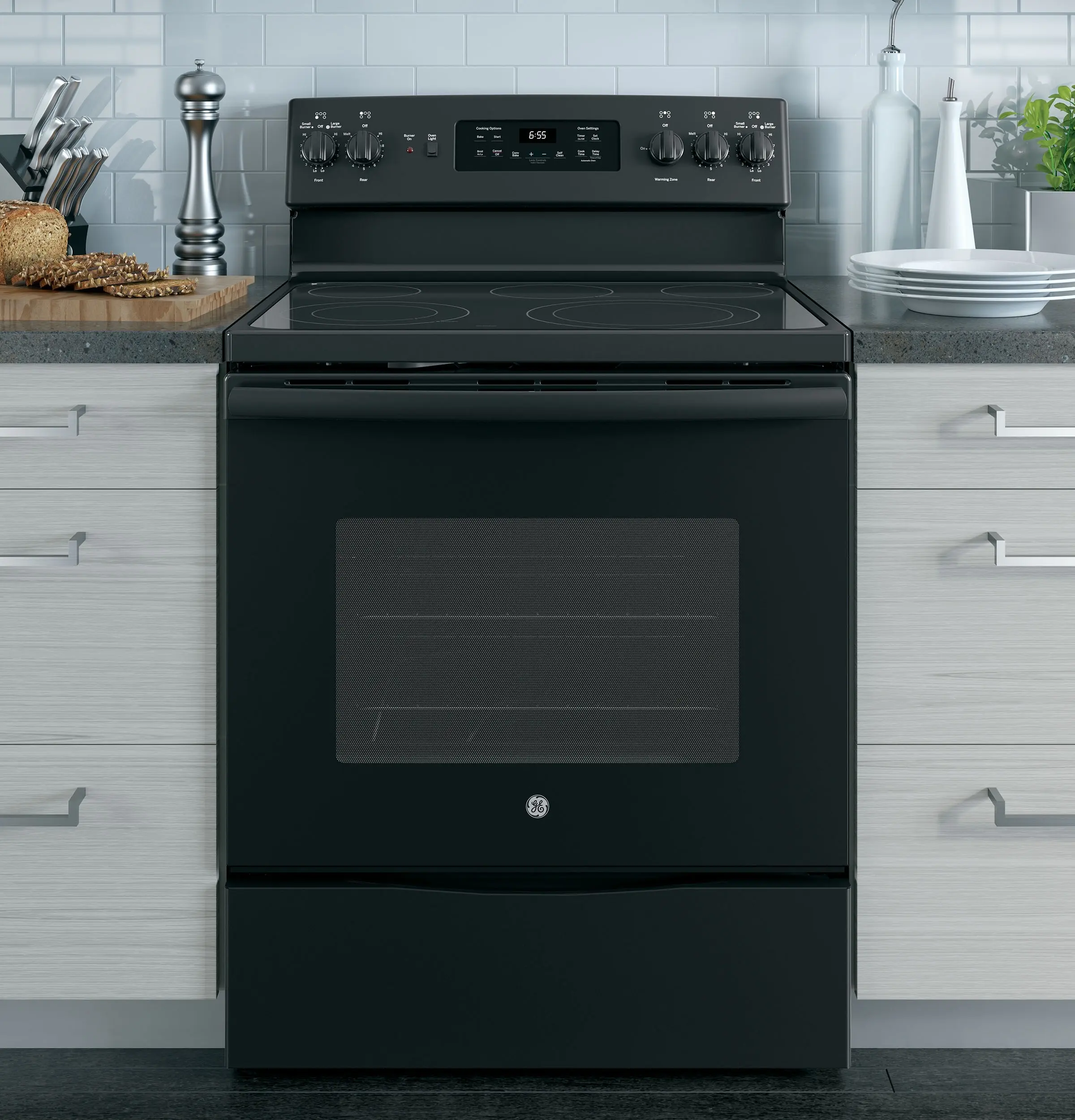 GE JB655DKBB Black