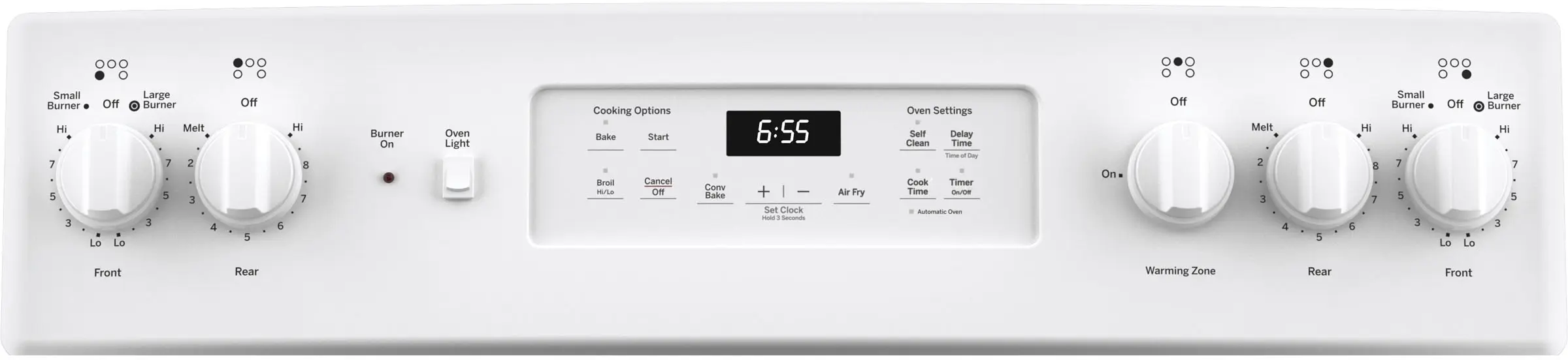 GE JB655DKWW White