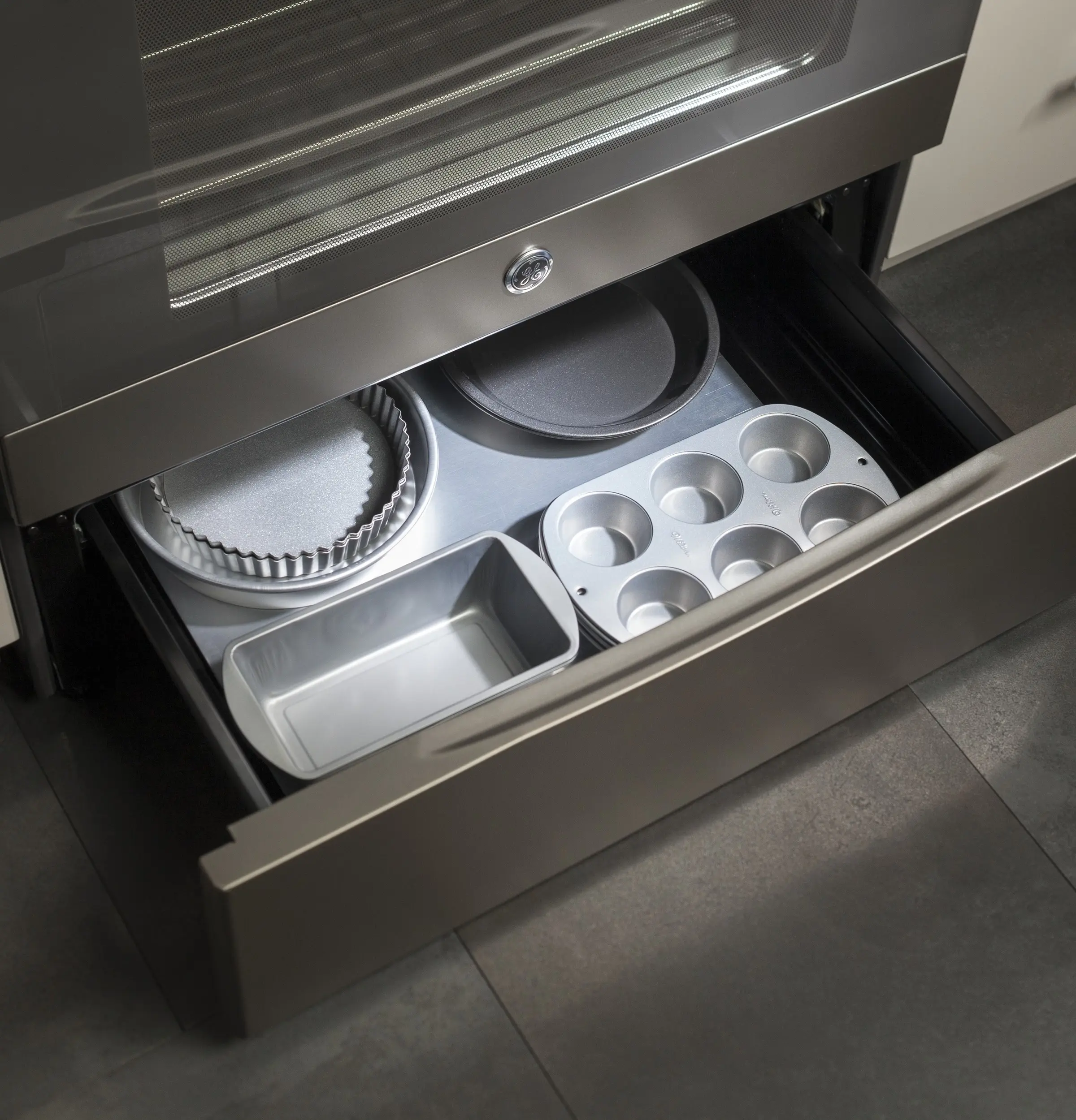 GE JB655EKES Fingerprint Resistant, Slate