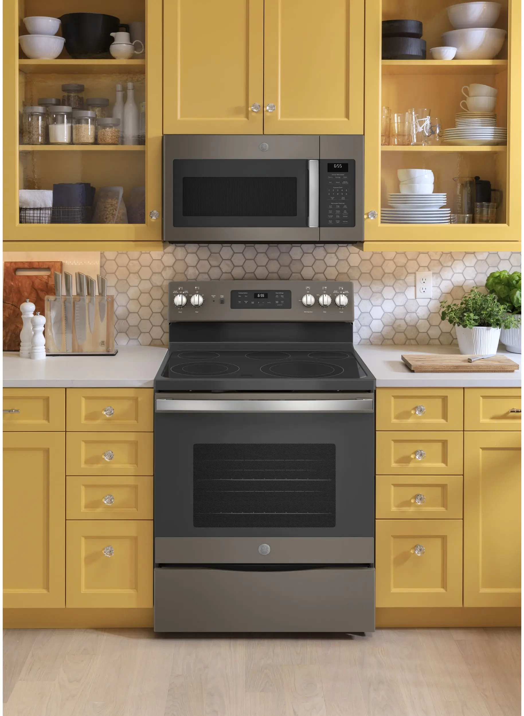 GE JB655EKES Fingerprint Resistant, Slate