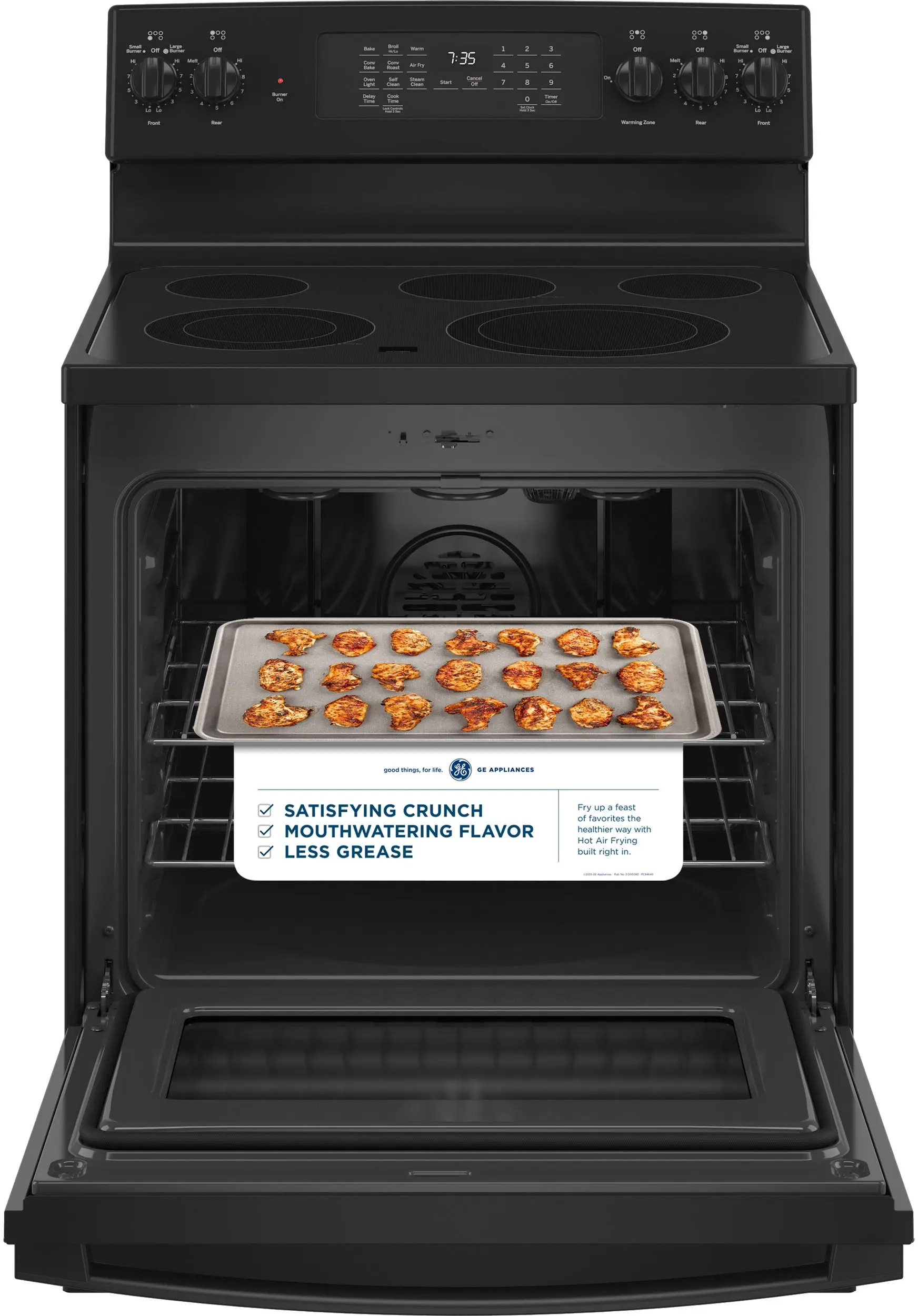 GE JB735DPBB Black