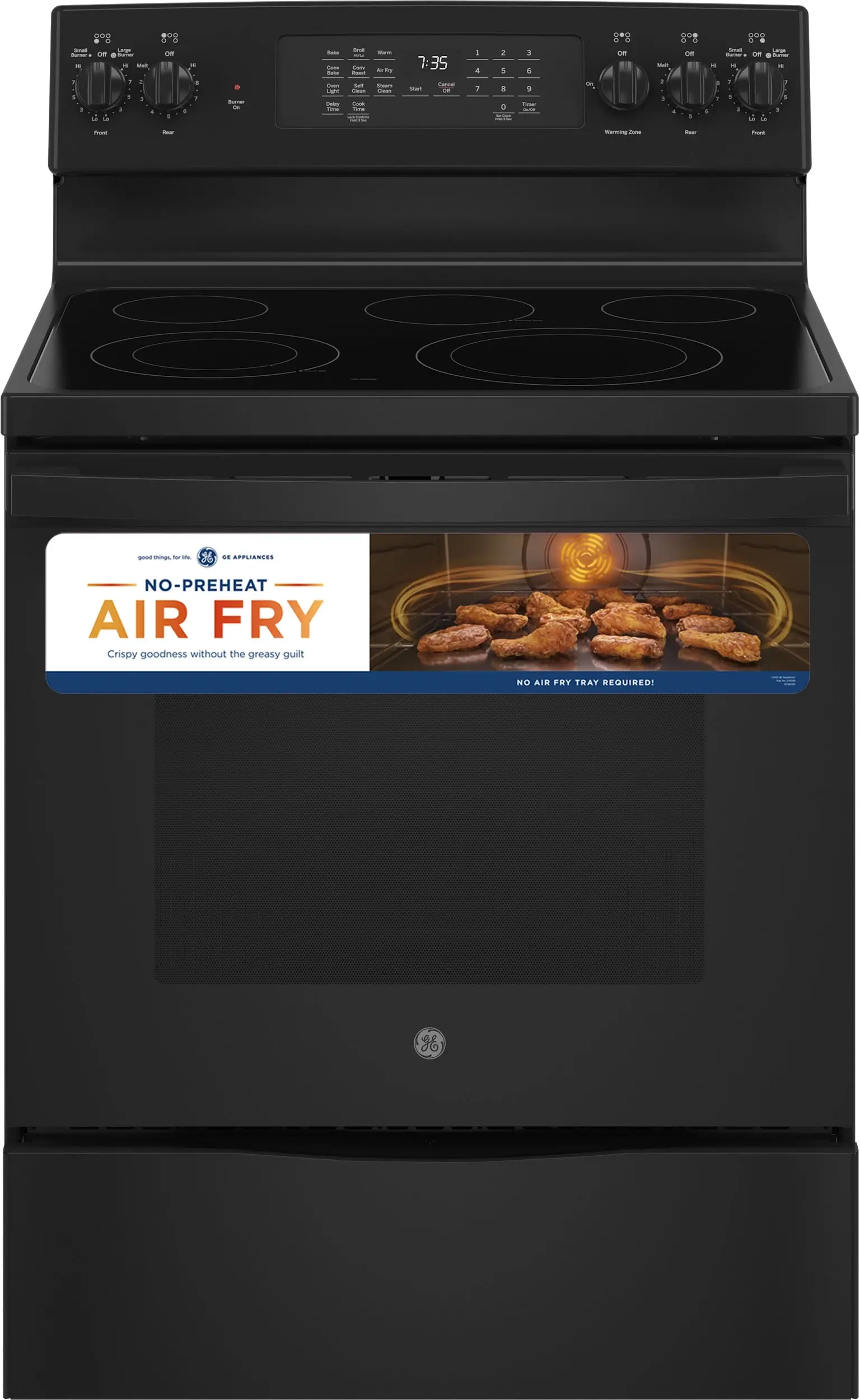 GE JB735DPBB Black