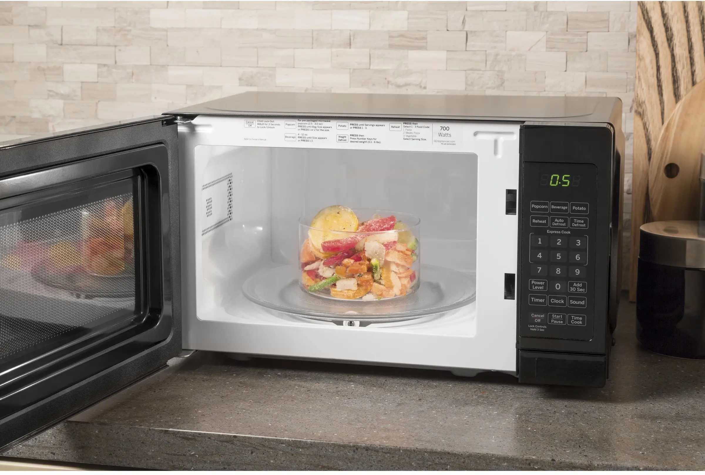 GE JES1072DMBB Black