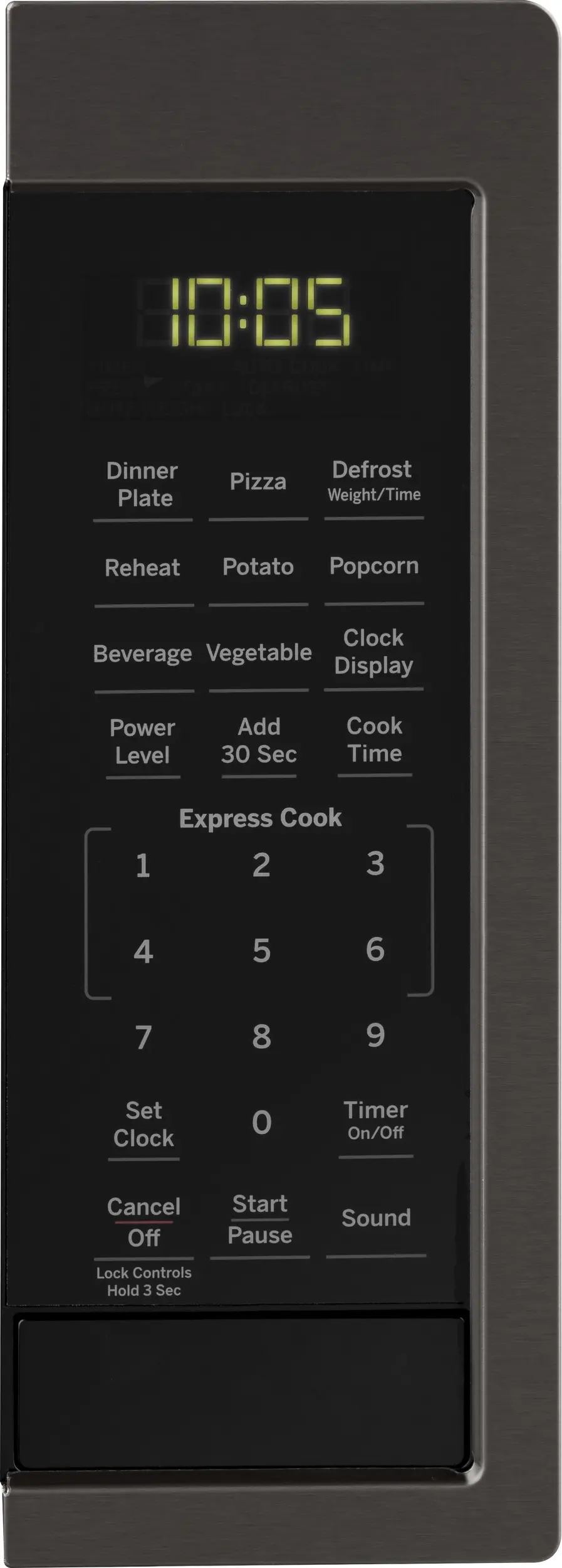 GE JES1095BMTS Black Stainless