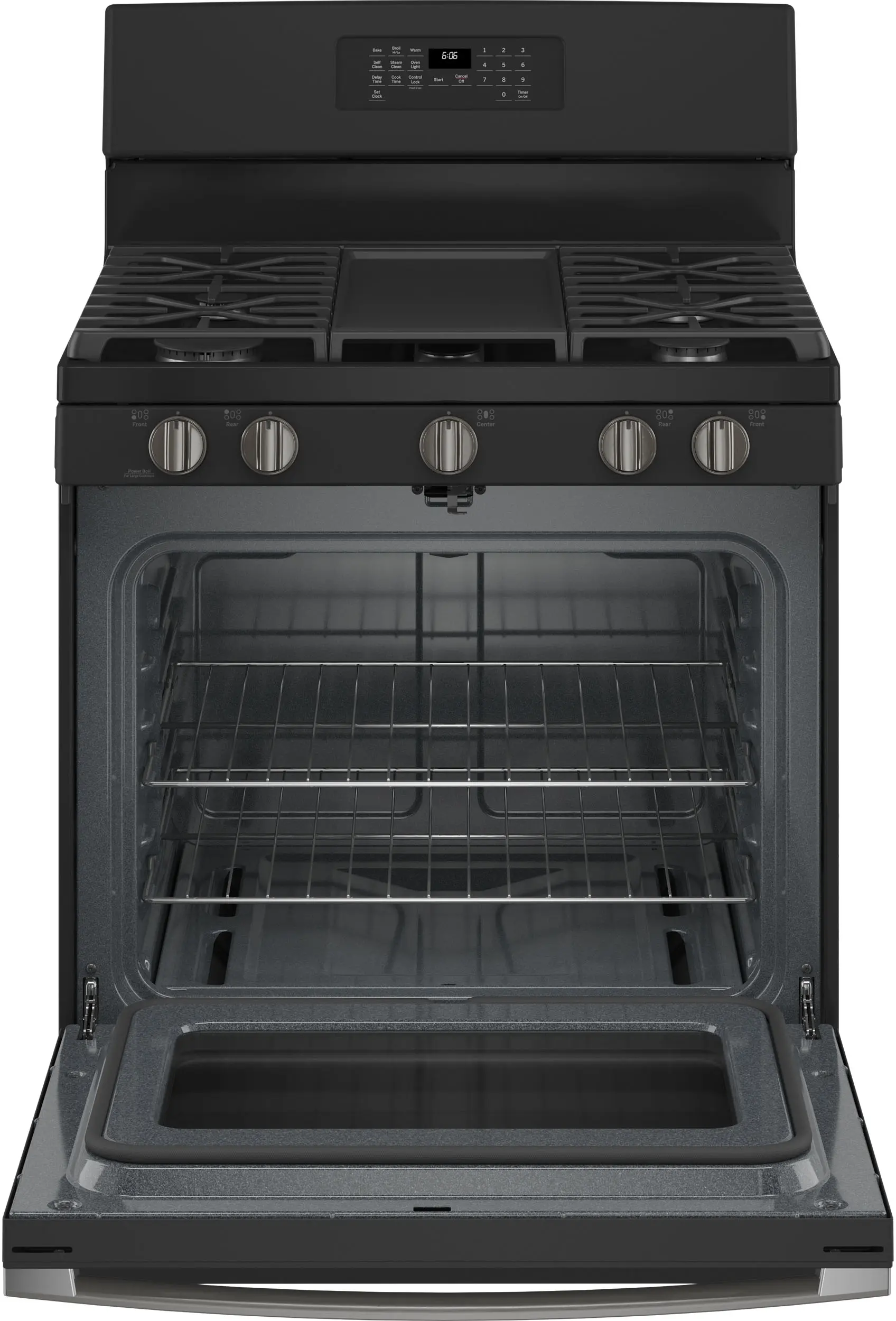 GE JGB660FPDS Black Slate, Fingerprint Resistant
