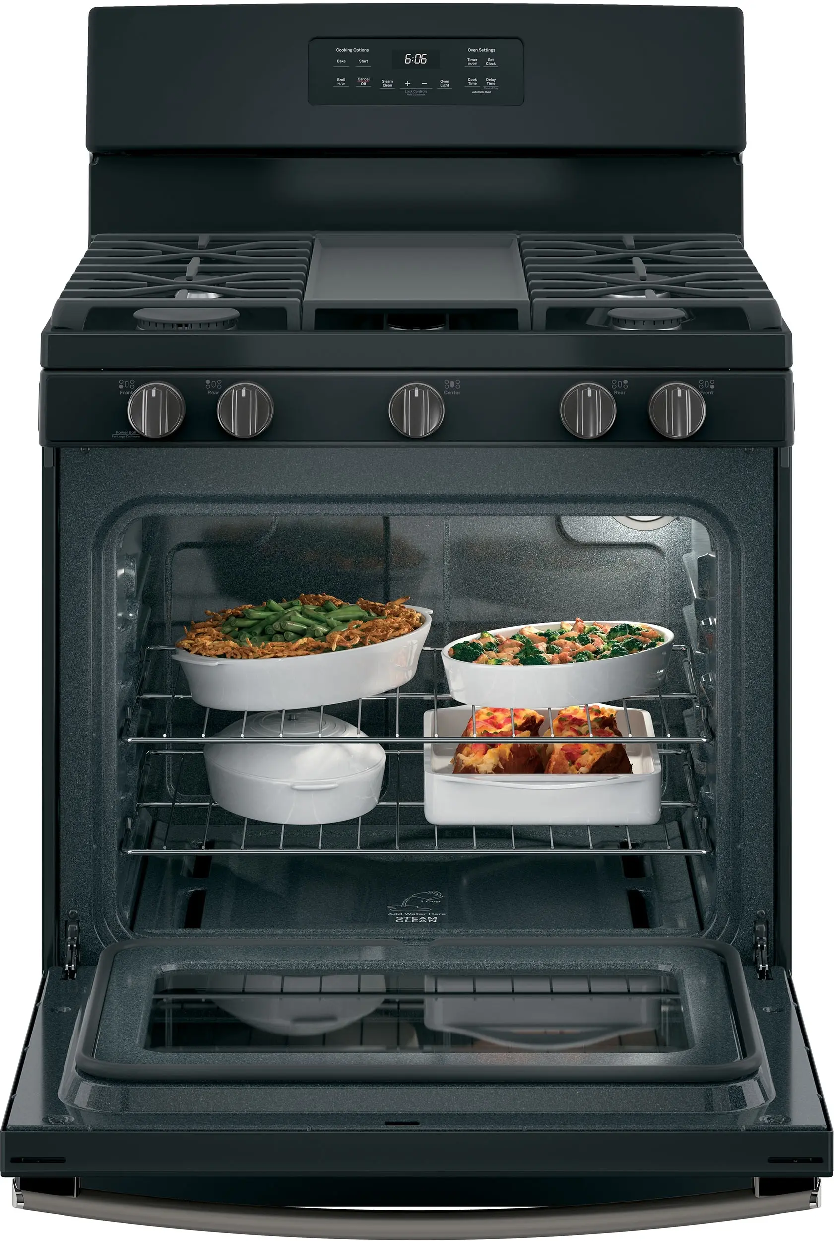 GE JGBS66FEKDS Black Slate