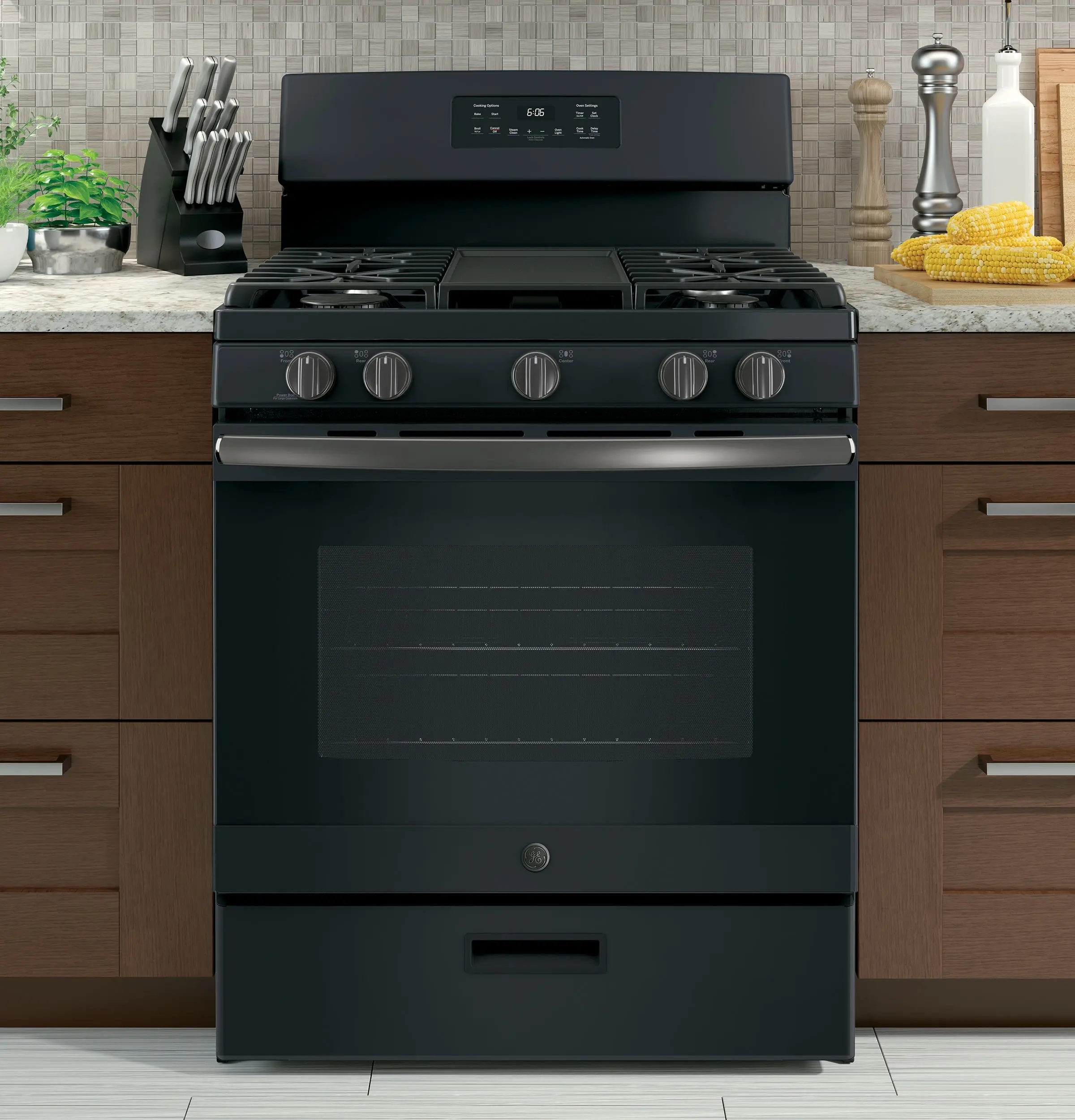 GE JGBS66FEKDS Black Slate