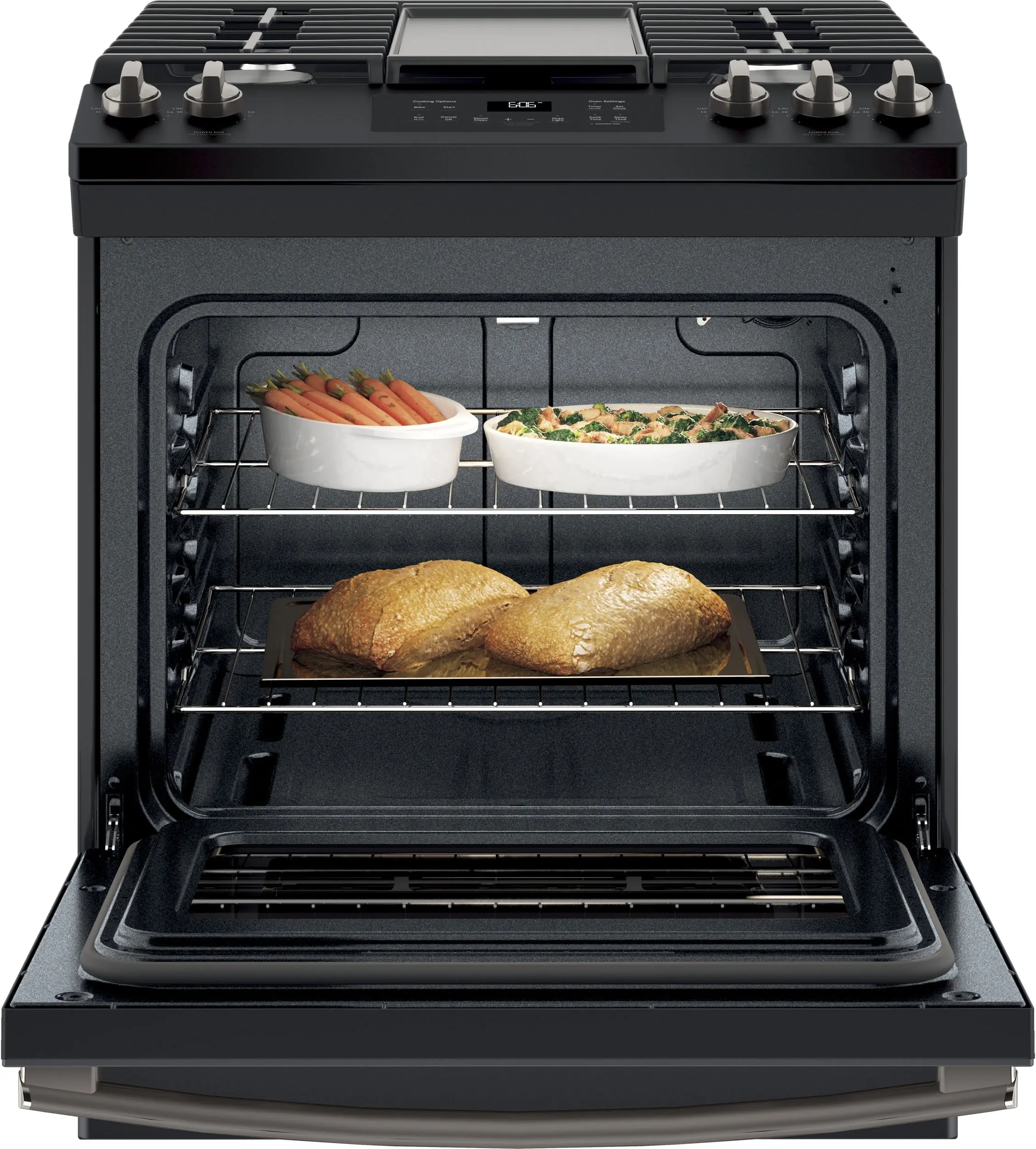 GE JGSS66FELDS Black Slate