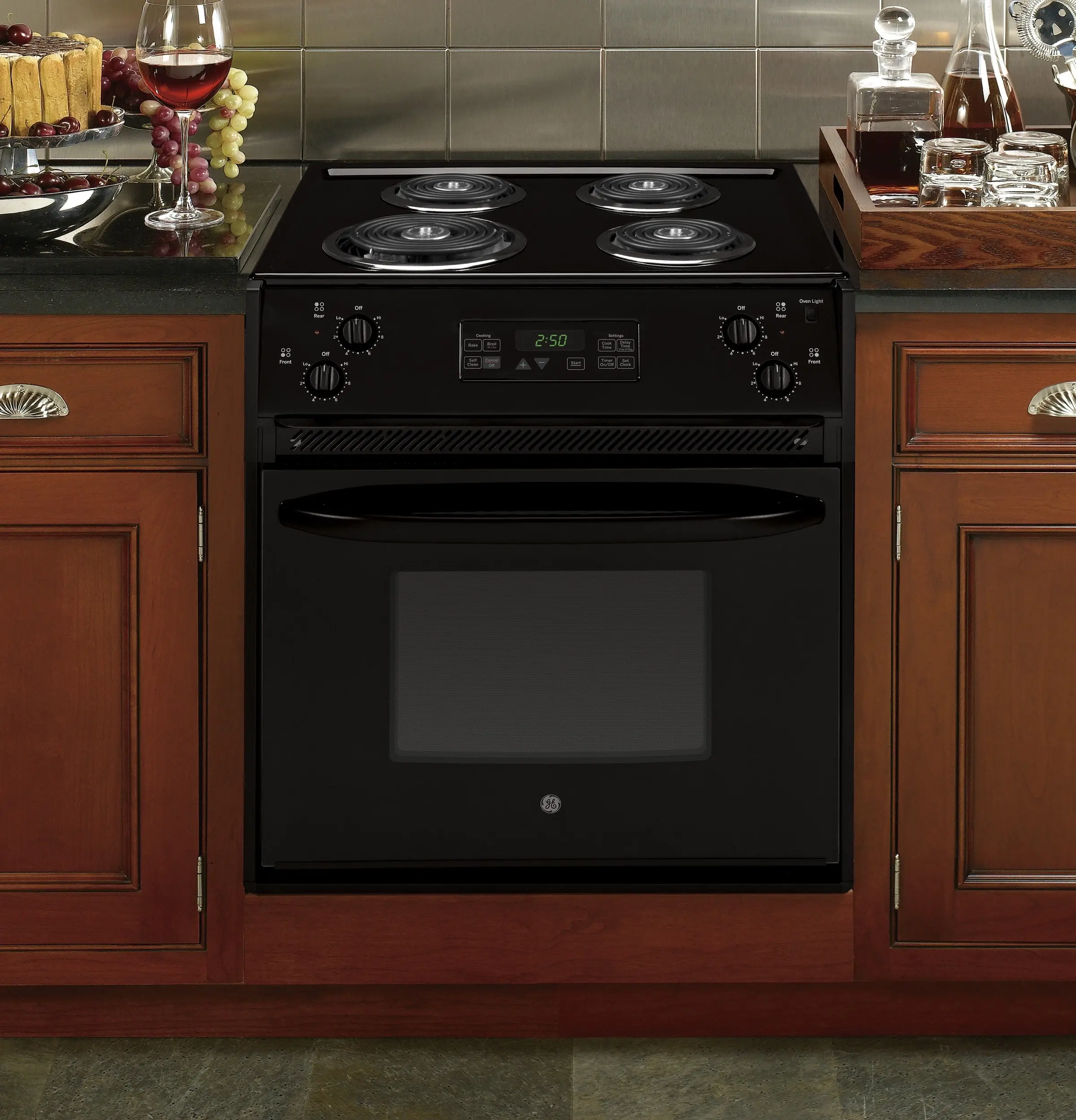 GE JM250DFBB Black