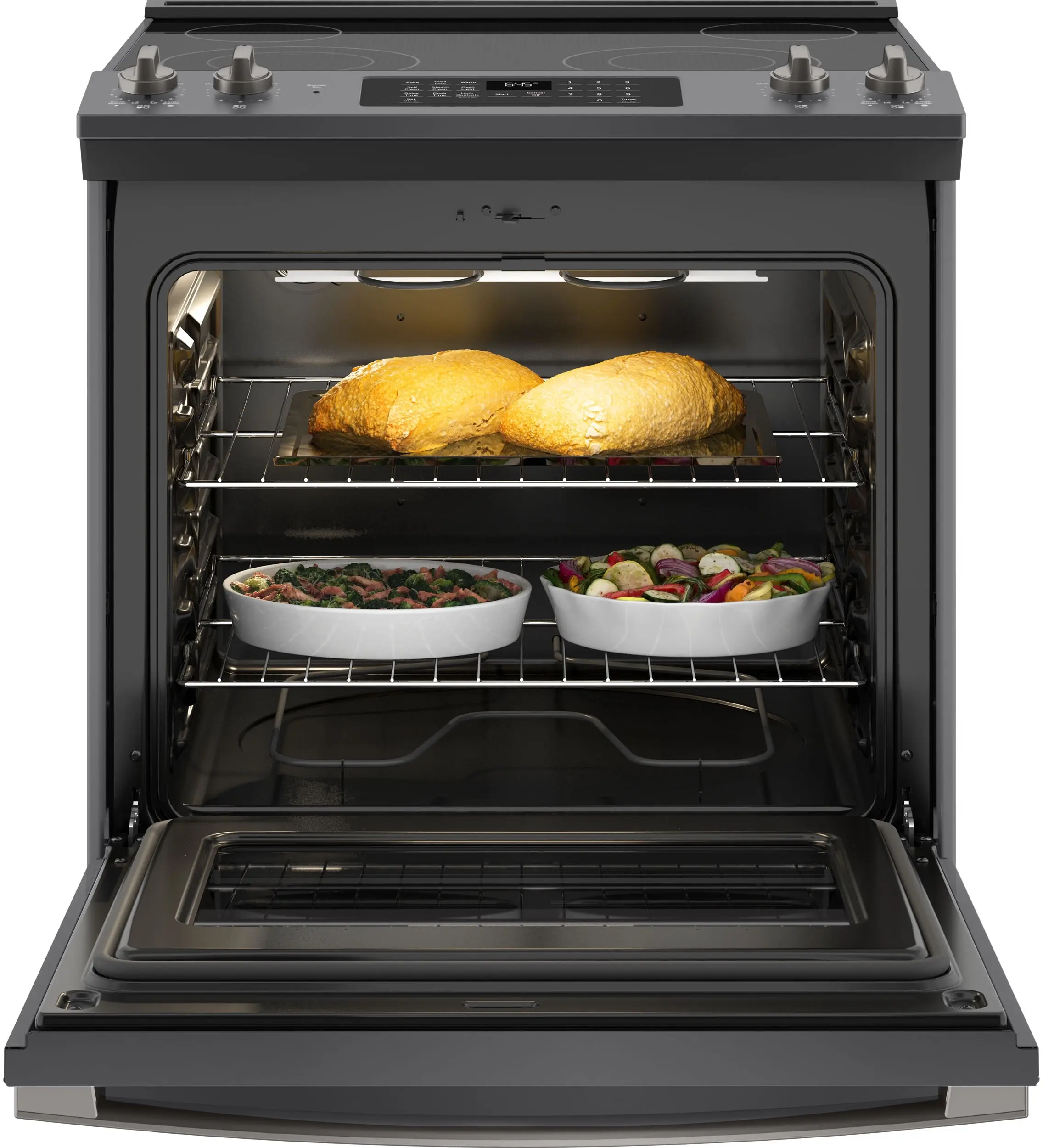 GE JS645FLDS Black Slate