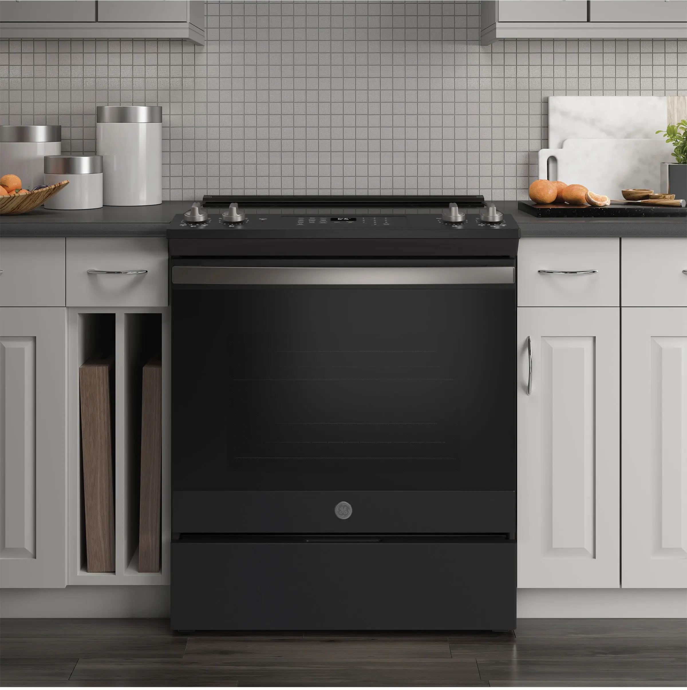 GE JS645FLDS Black Slate