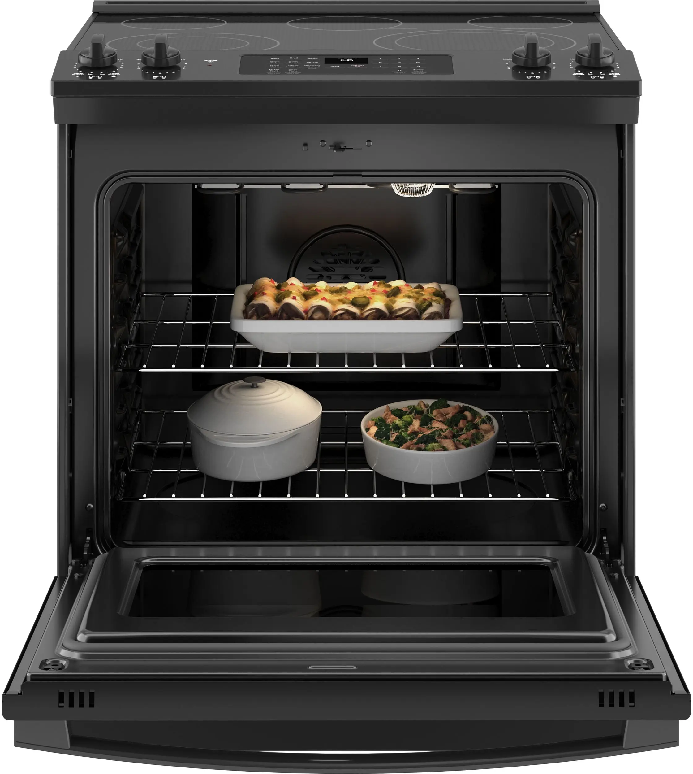 GE JS760DPBB Fingerprint Resistant, Black
