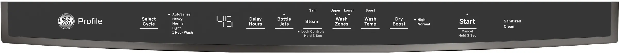 GE PDT715SFNDS Black Slate