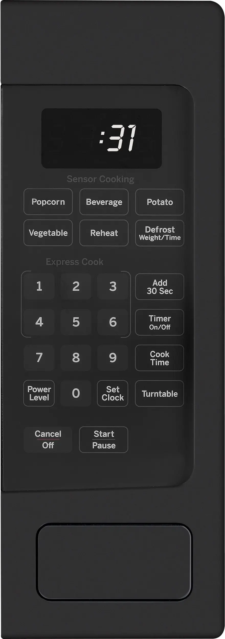 GE PEM31FMDS Black Slate