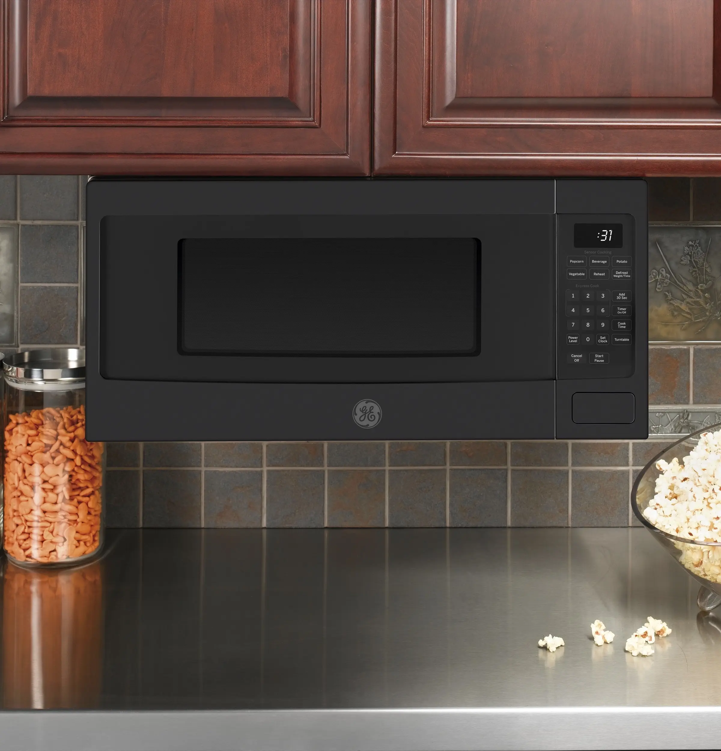 GE PEM31FMDS Black Slate