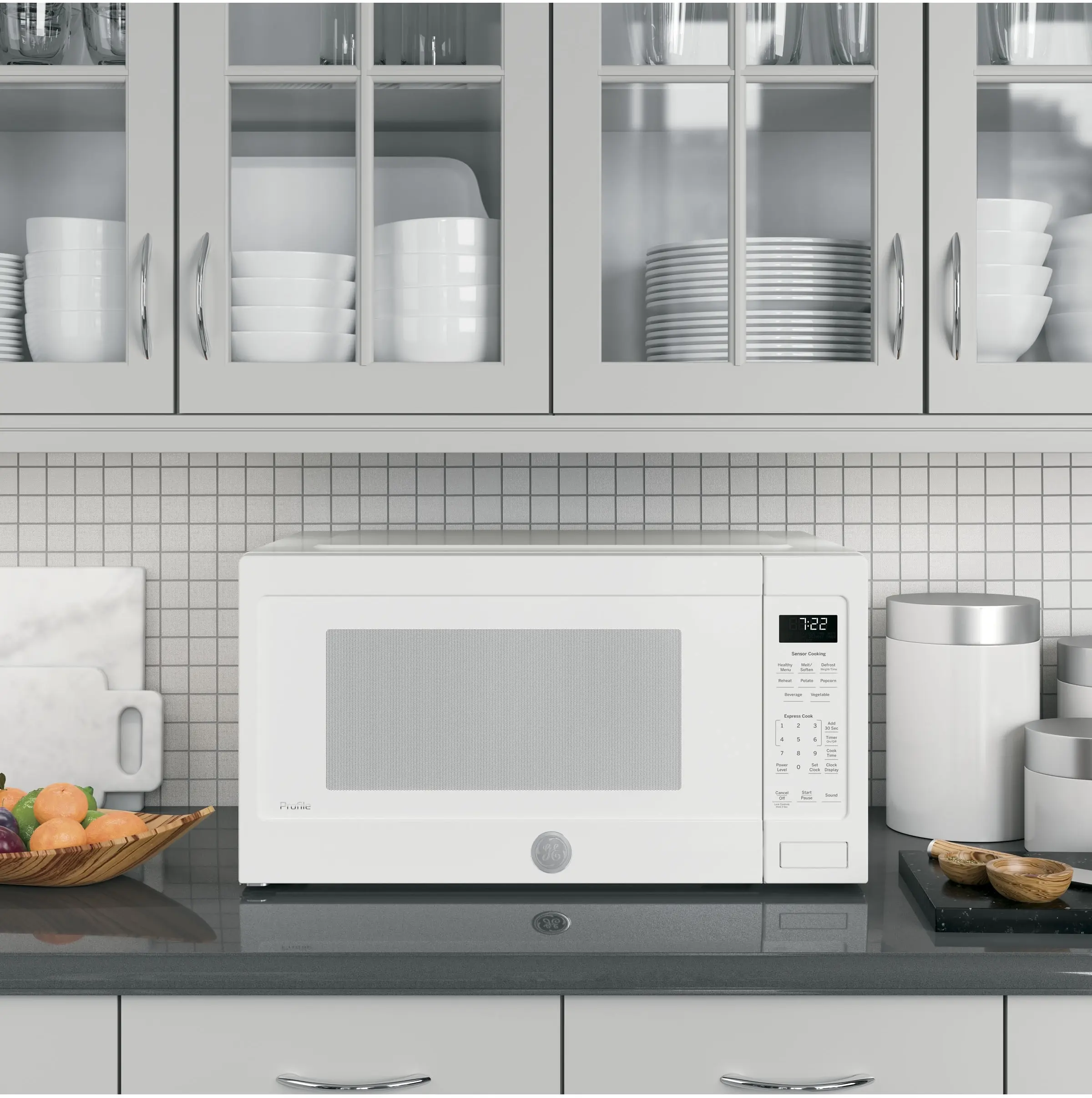 GE PES7227DLWW White