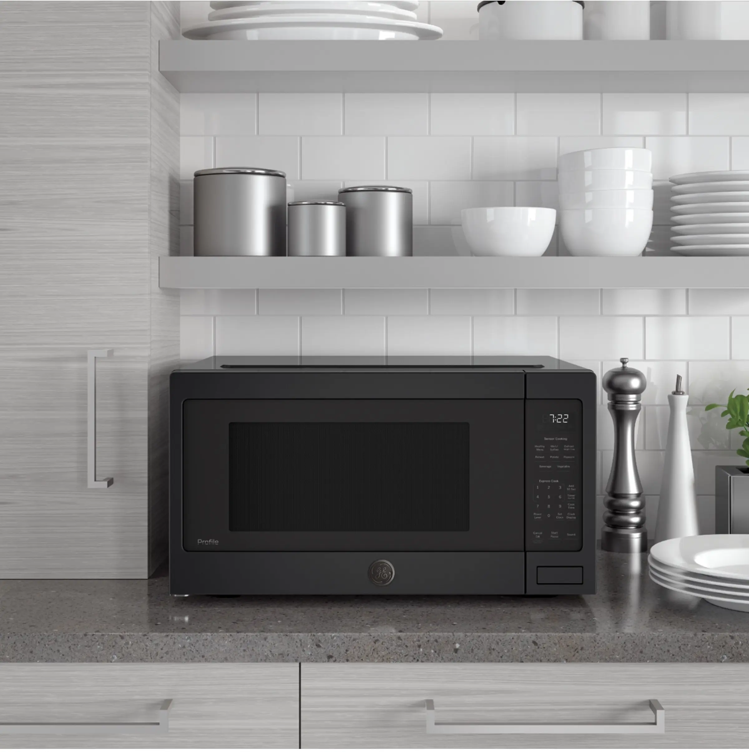 GE PES7227FMDS Black Slate