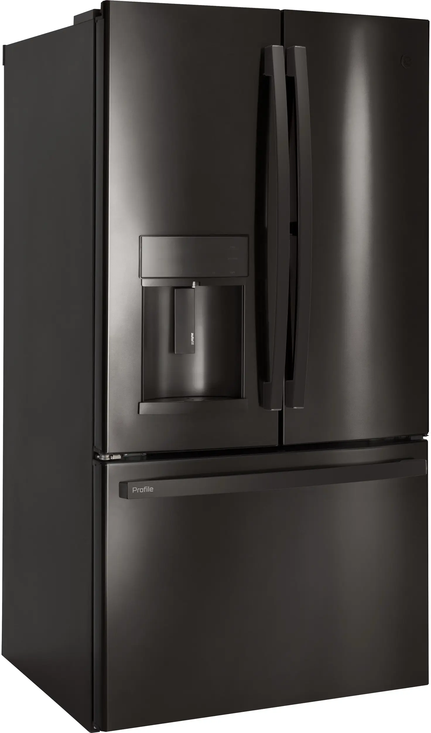 GE PFD28KBLTS Fingerprint Resistant, Black Stainless