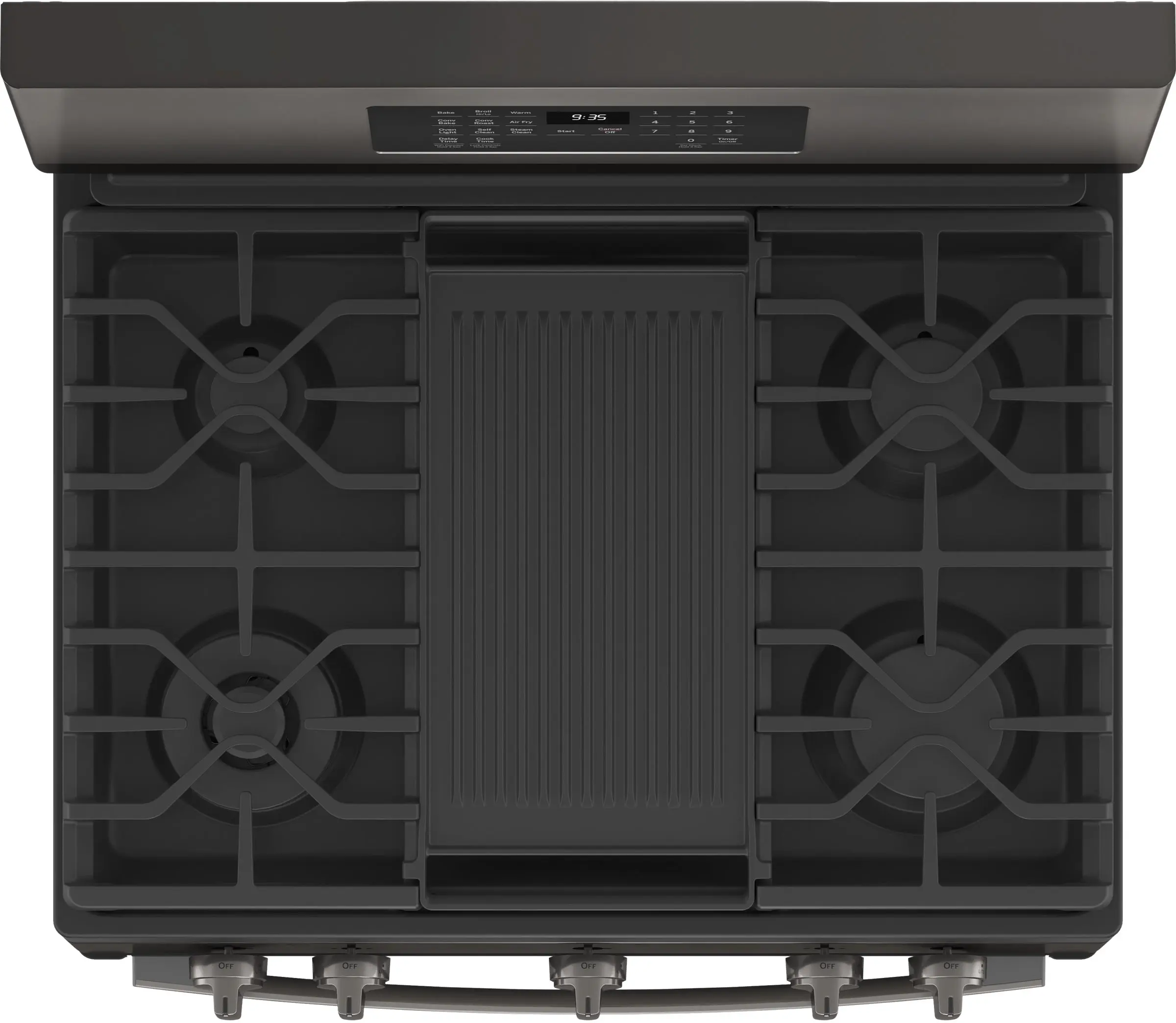 GE PGB935BPTS Fingerprint Resistant, Black Stainless