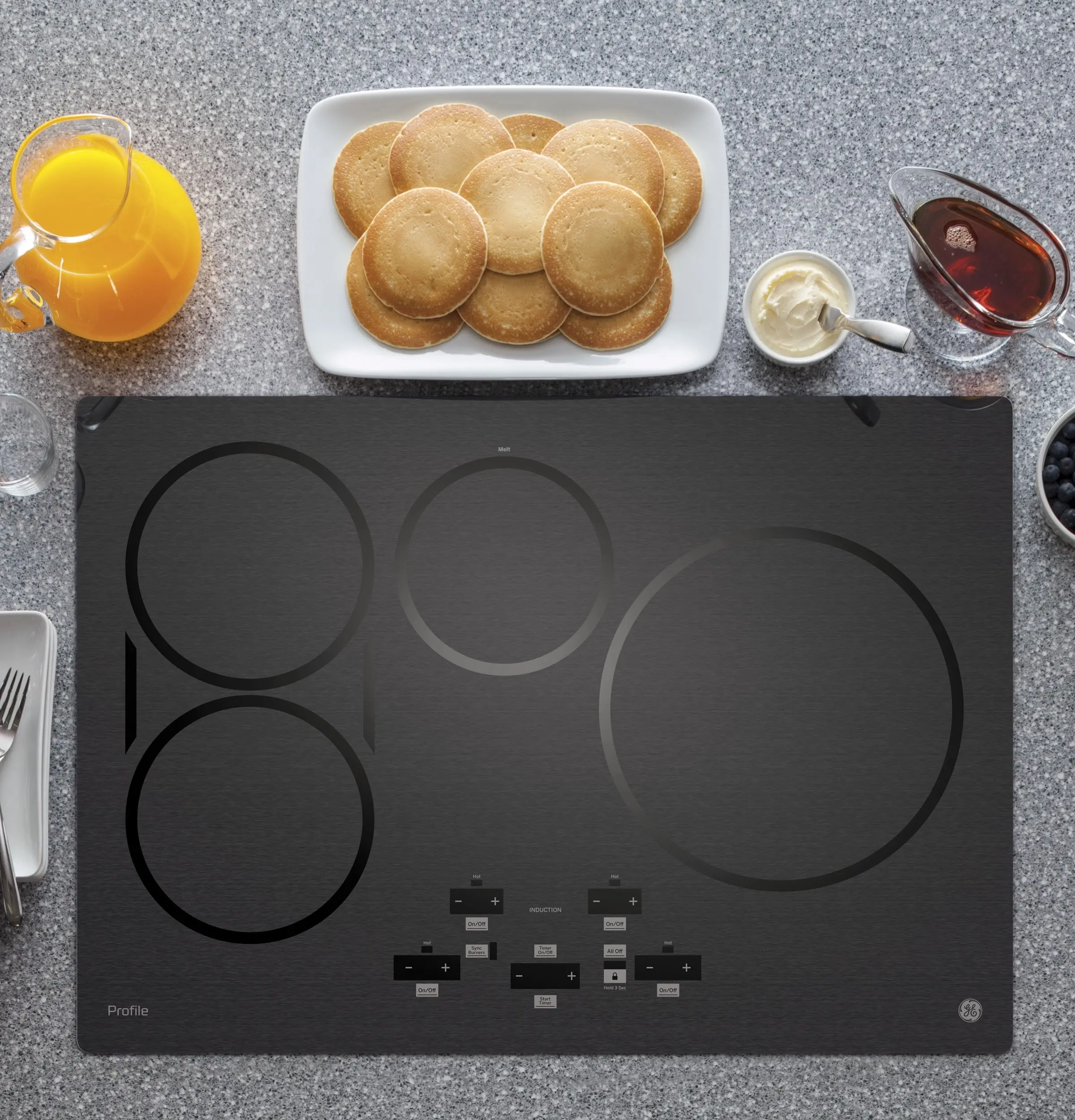 GE PHP9030BMTS Black Stainless Steel